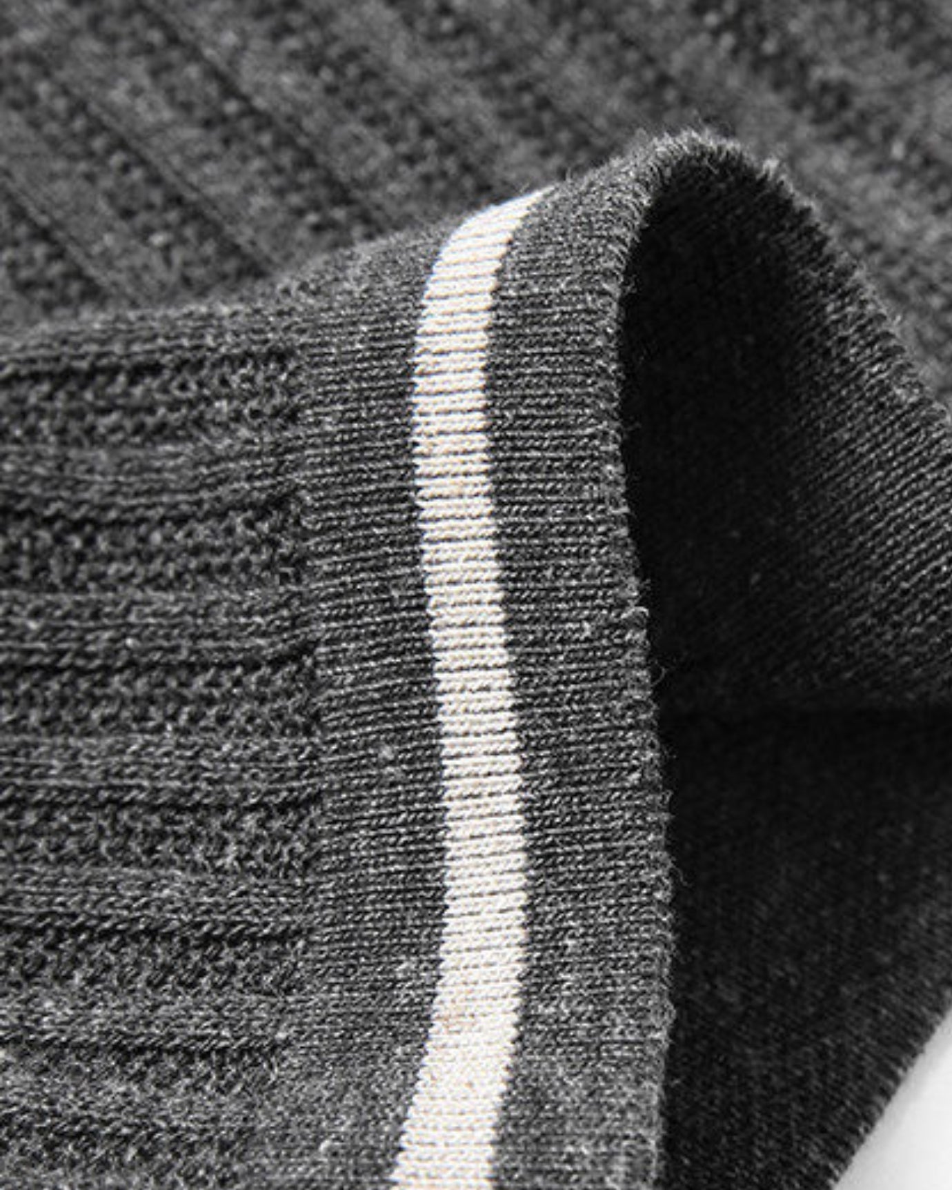Linen Blend Knitted Polo Classy Style