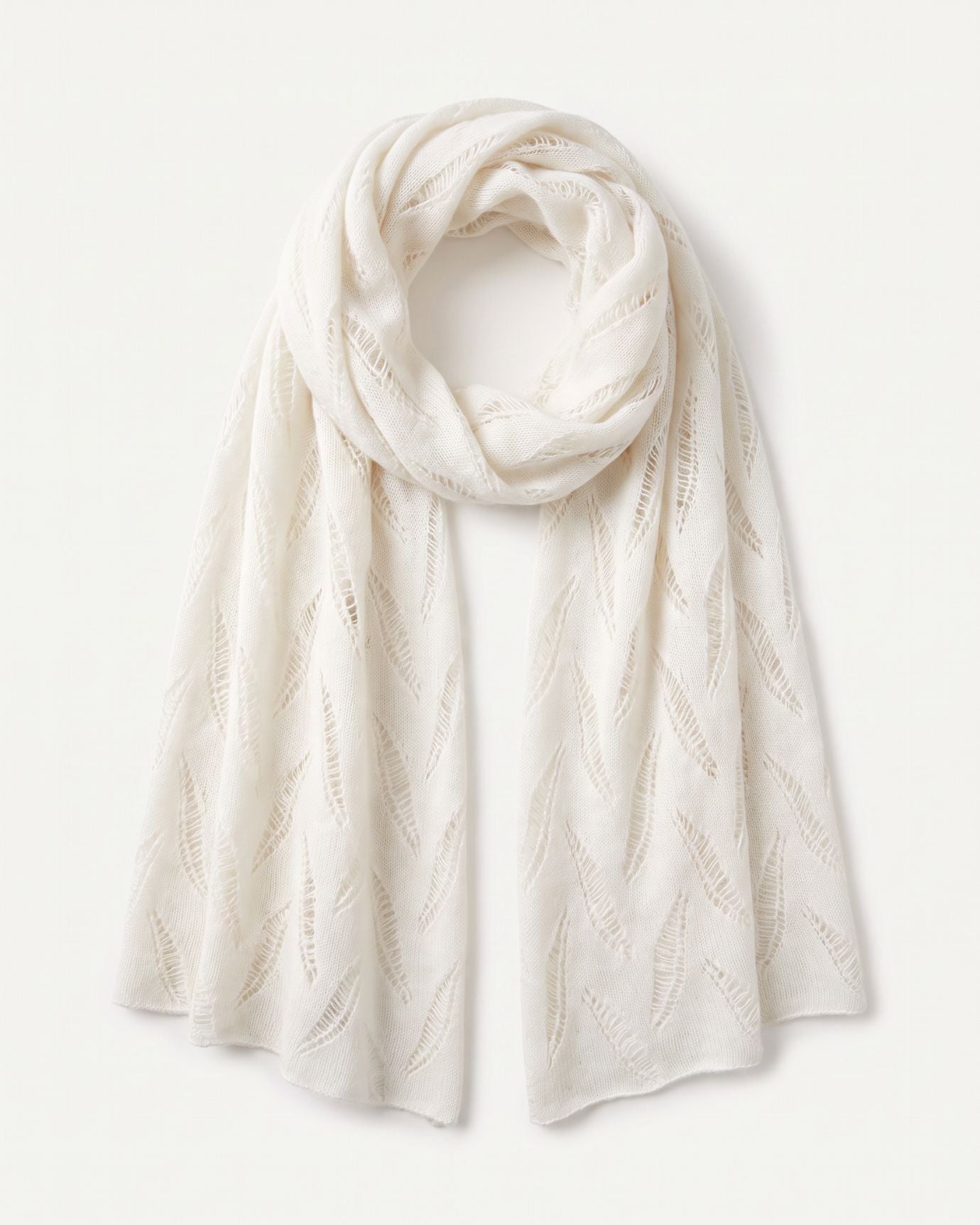 Michi Cashmere Leaf Scarf