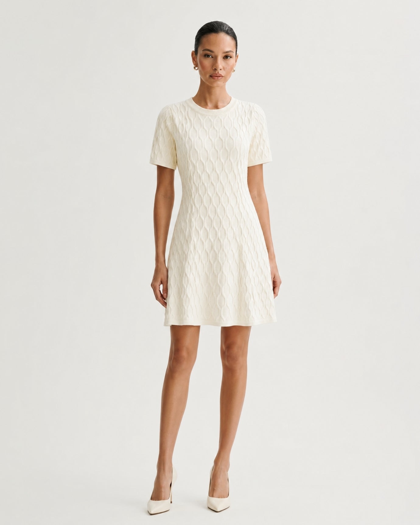 Breathable Dress Korean A-Line Knit