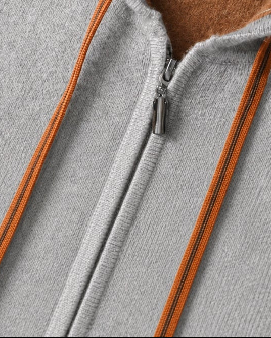 Munich Heavyweight Cashmere Zip-Up Hoodie