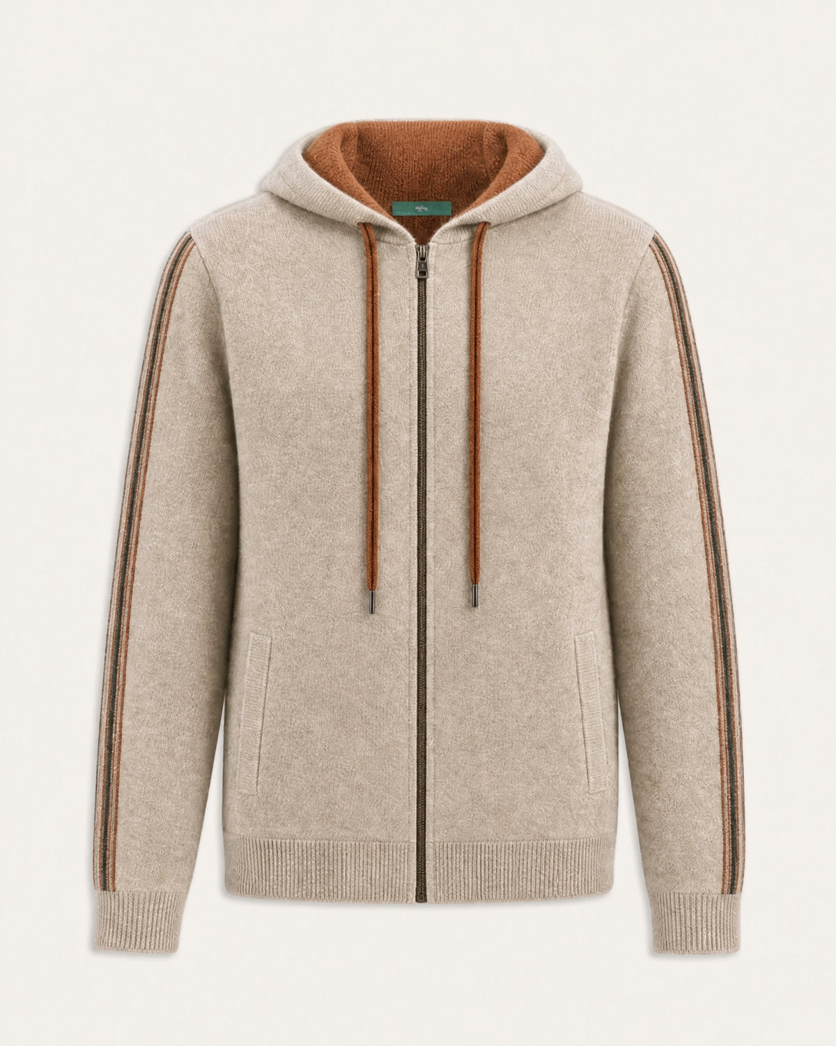 Munich Heavyweight Cashmere Zip-Up Hoodie