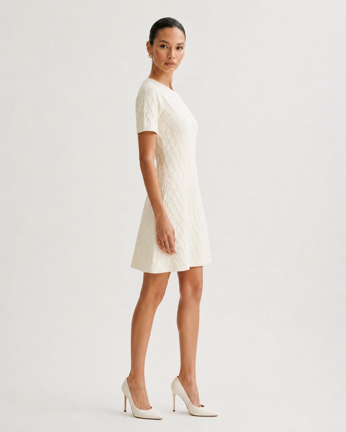 Breathable Dress Korean A-Line Knit