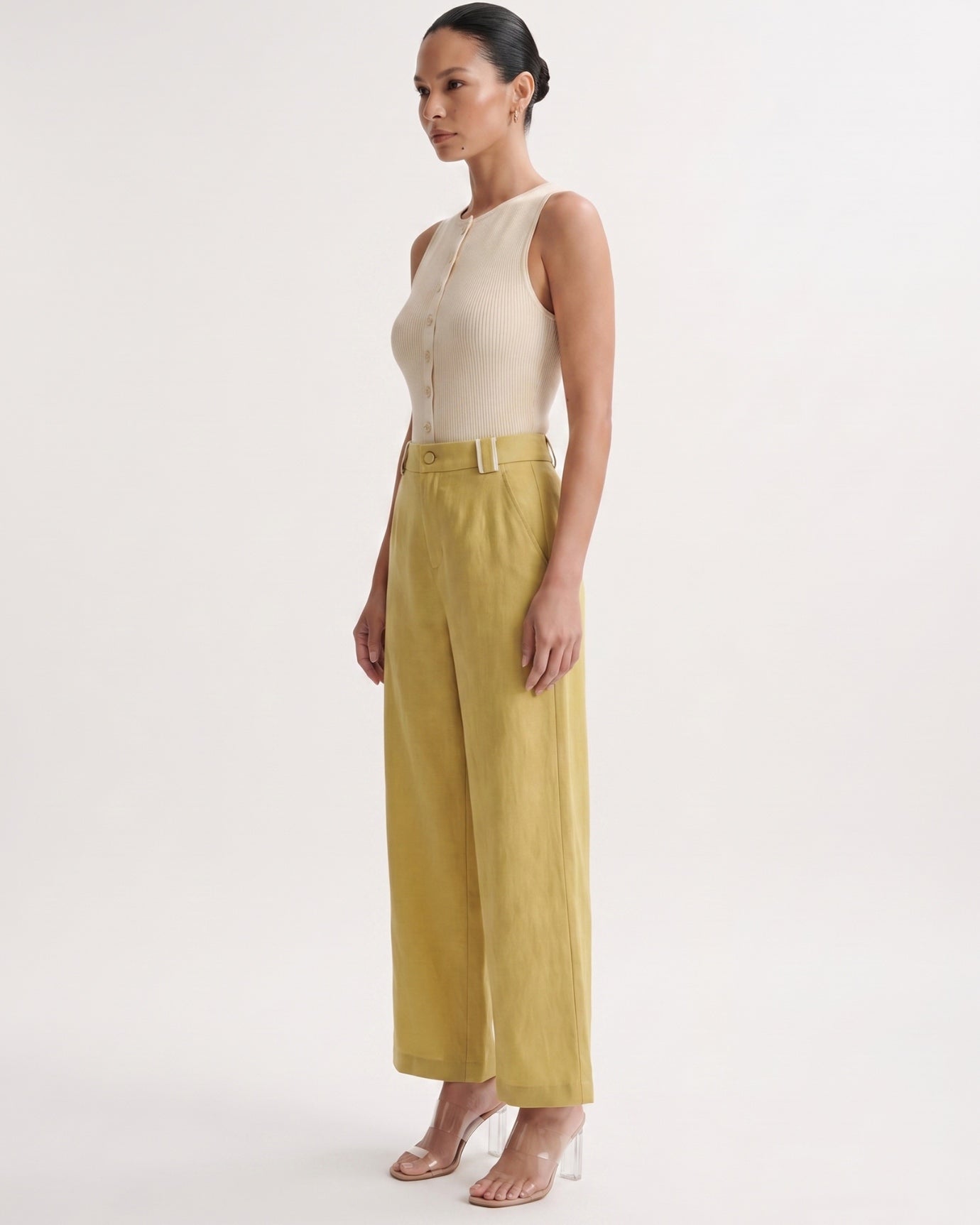 Olivia Leg Linen Pants