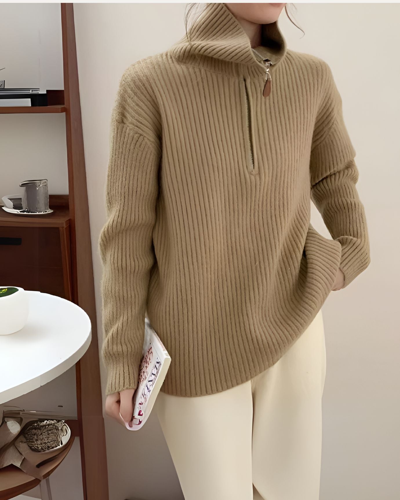 Diana Zip Pullover