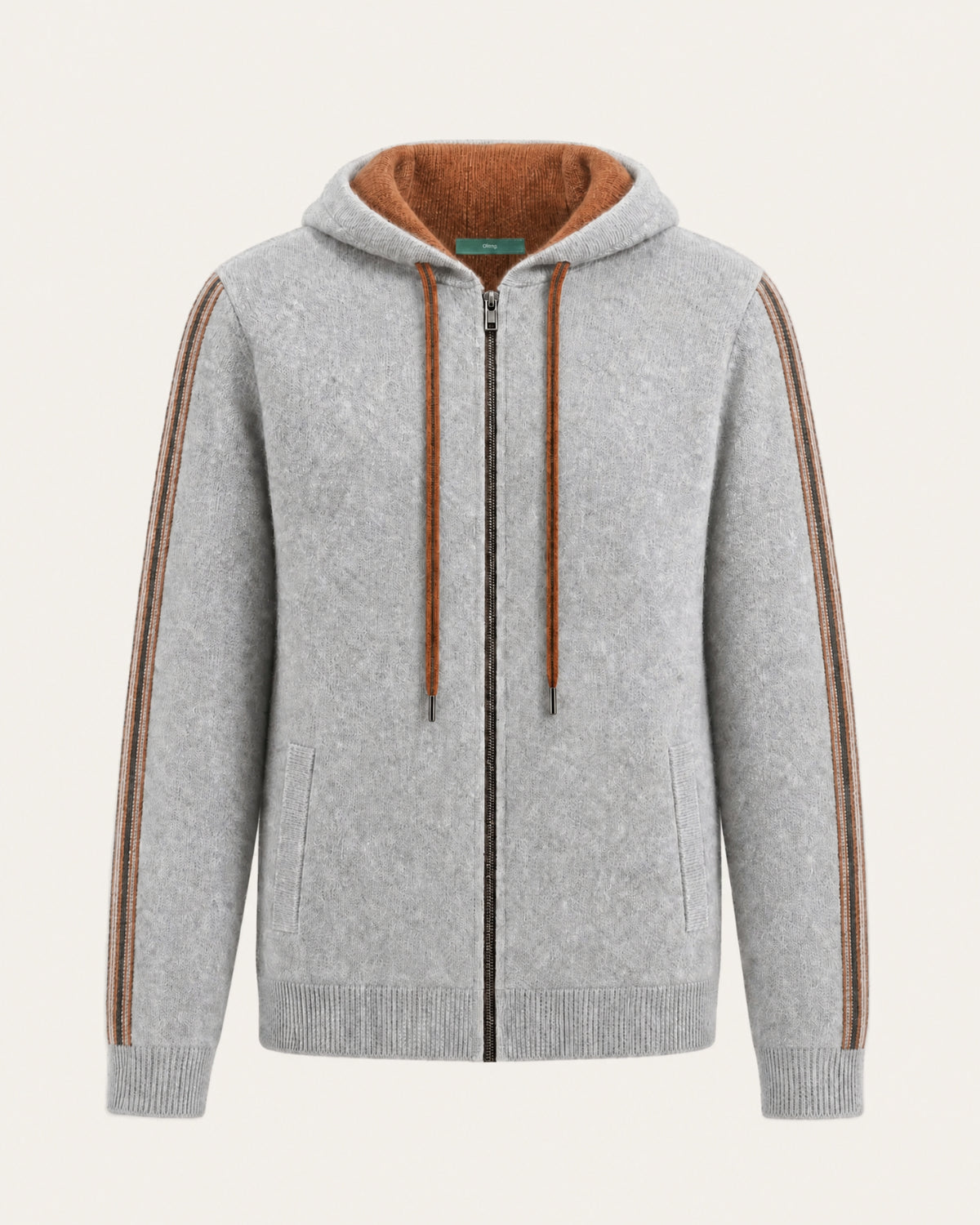 Munich Heavyweight Cashmere Zip-Up Hoodie