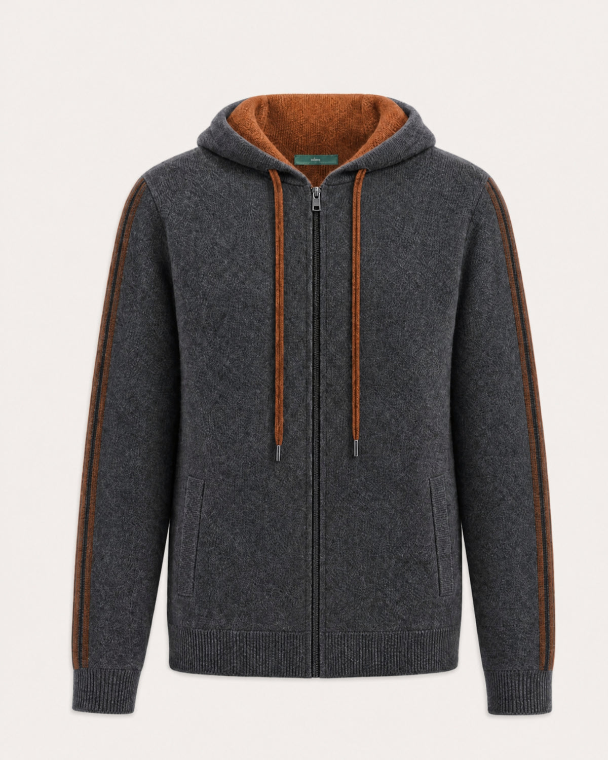 Munich Heavyweight Cashmere Zip-Up Hoodie