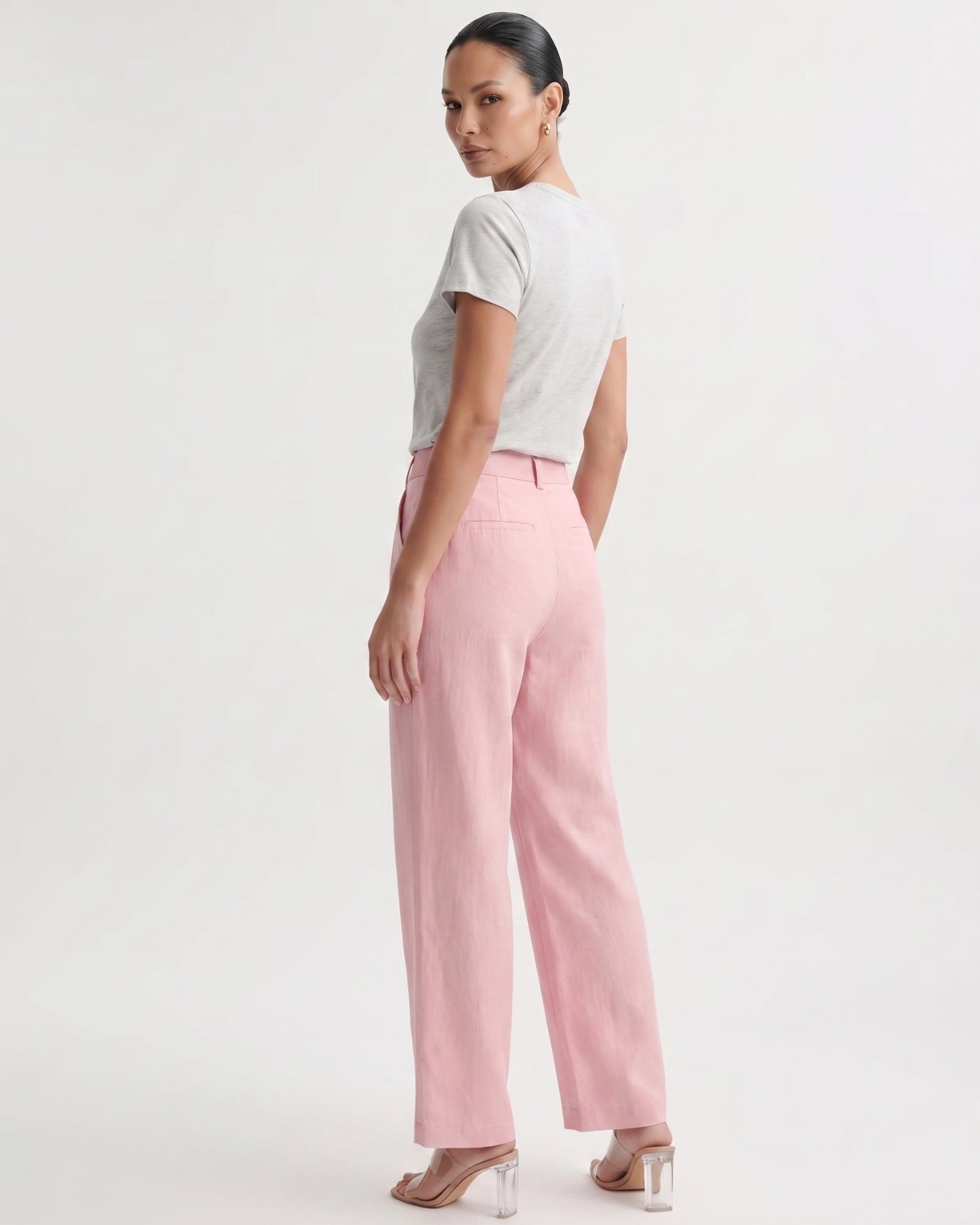 Olivia Leg Linen Pants