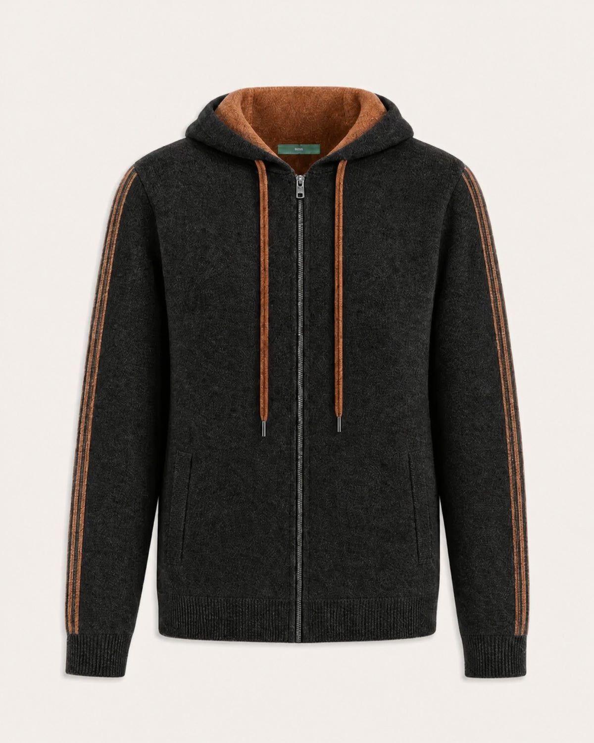Munich Heavyweight Cashmere Zip-Up Hoodie