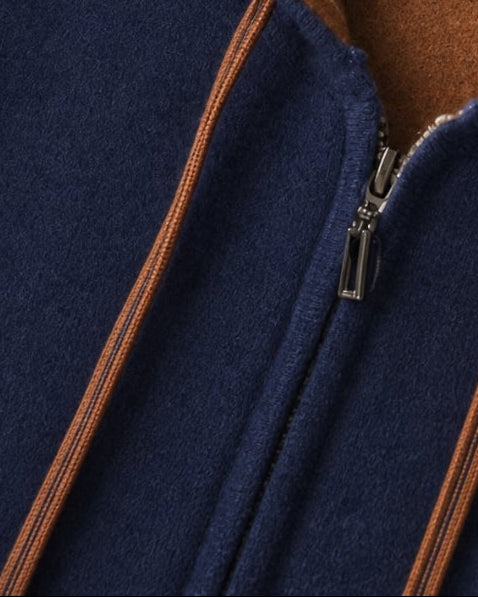 Munich Heavyweight Cashmere Zip-Up Hoodie