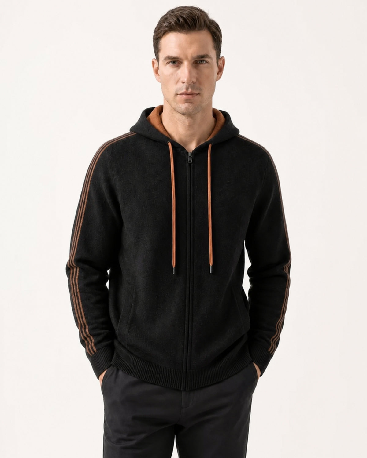 Munich Heavyweight Cashmere Zip-Up Hoodie