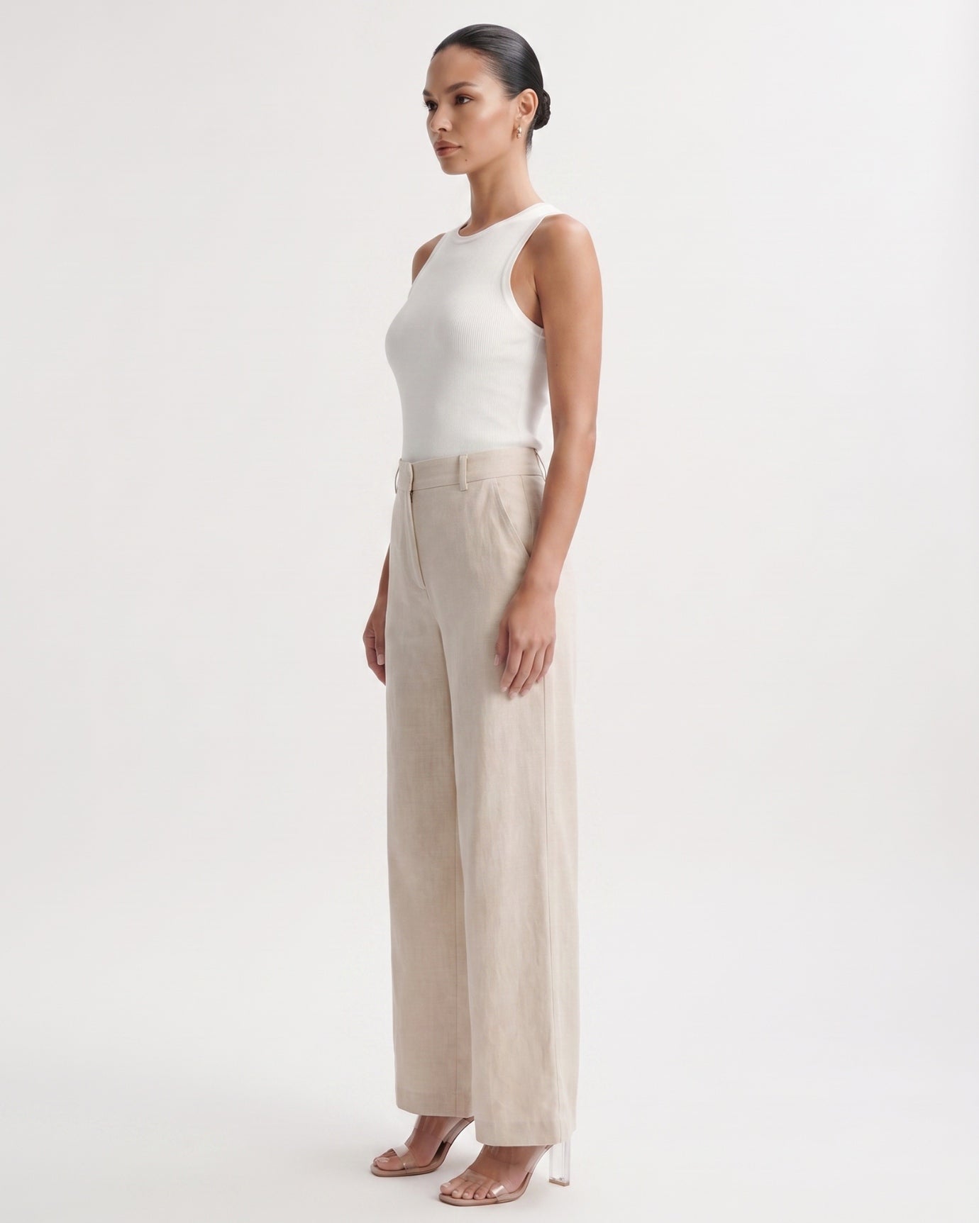 Olivia Leg Linen Pants