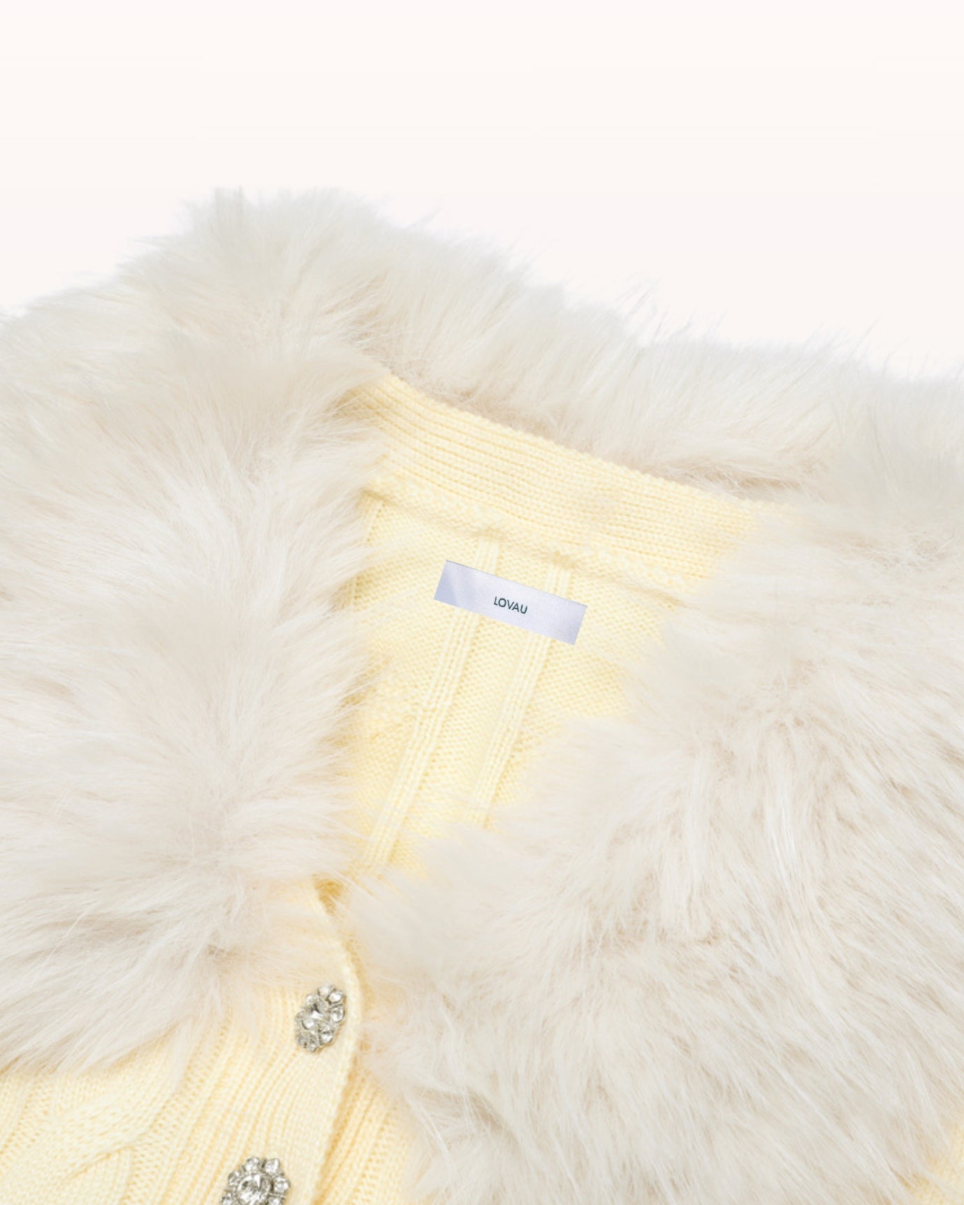 Lera Set Cardigan Fur & Pants