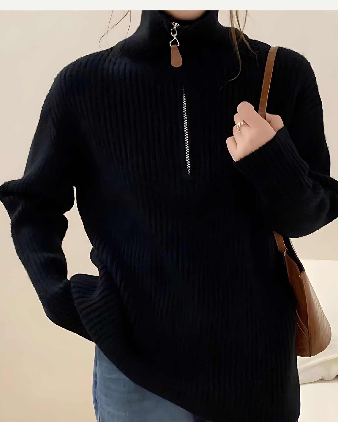 Diana Zip Sweater