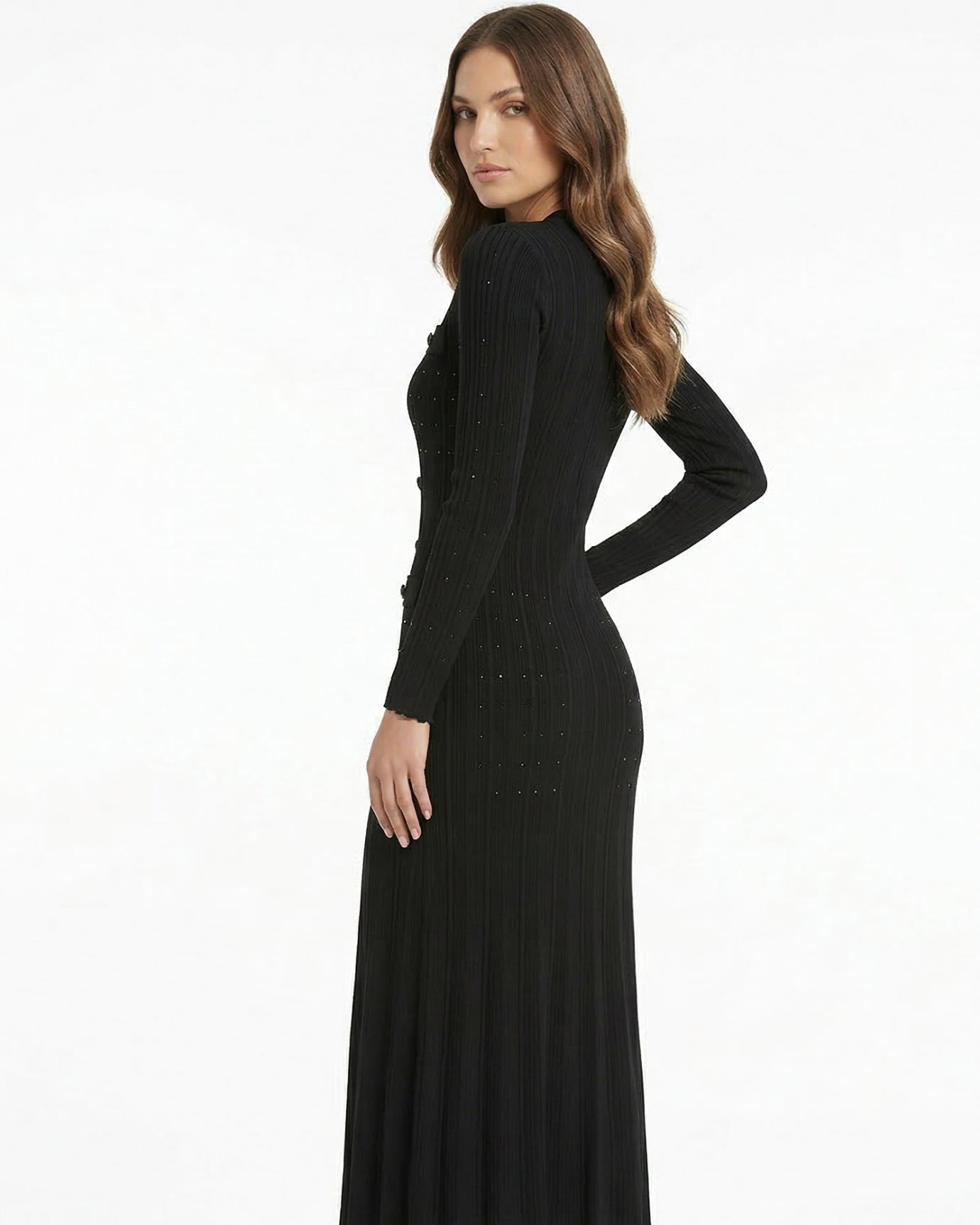 Kiara Long Knitted Dress