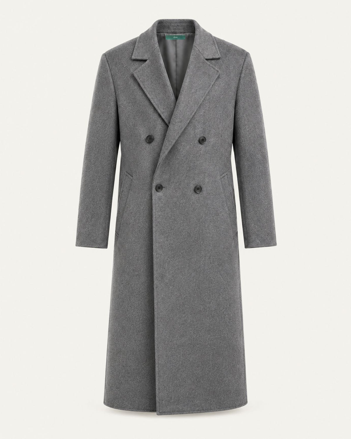 Over-the-Knee Double-Faced Wool Overcoat