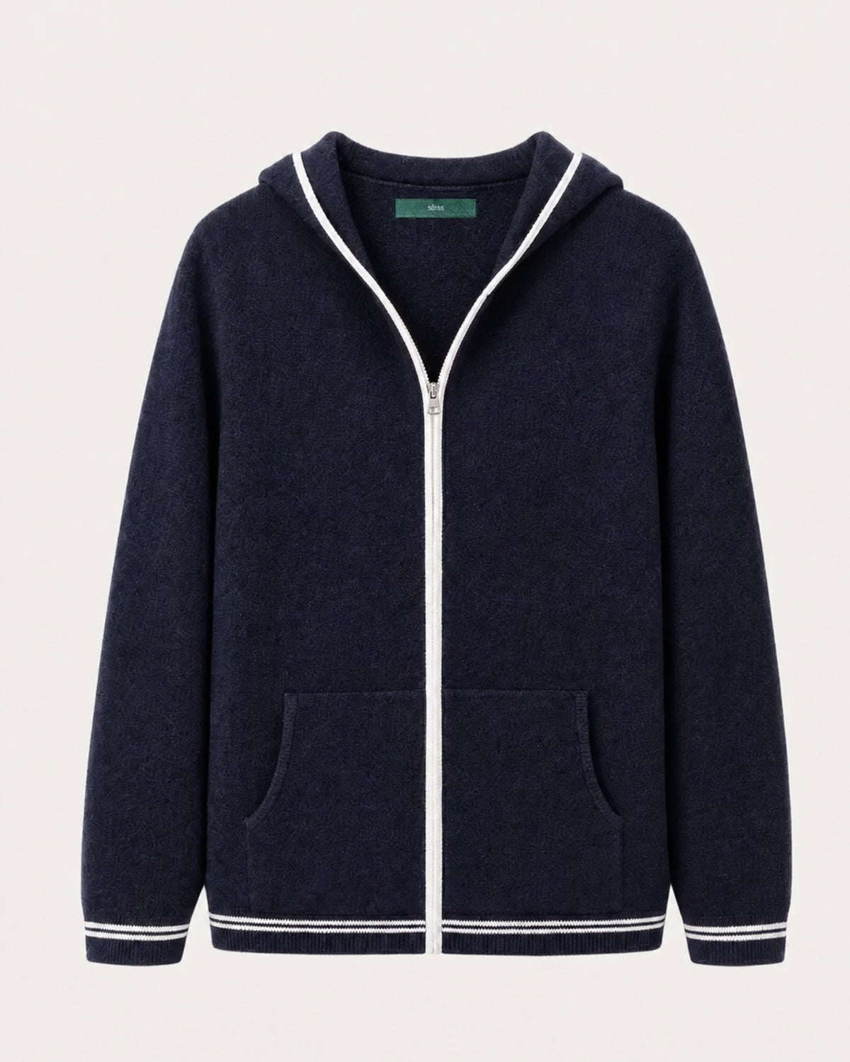 Zurich Hooded Fine Cashmere Cardigan