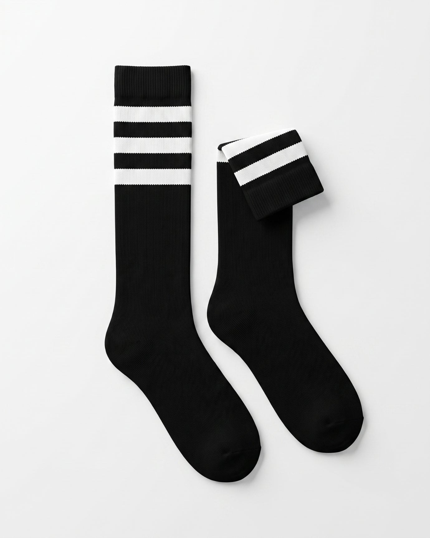 Cashmere Striped Long Socks