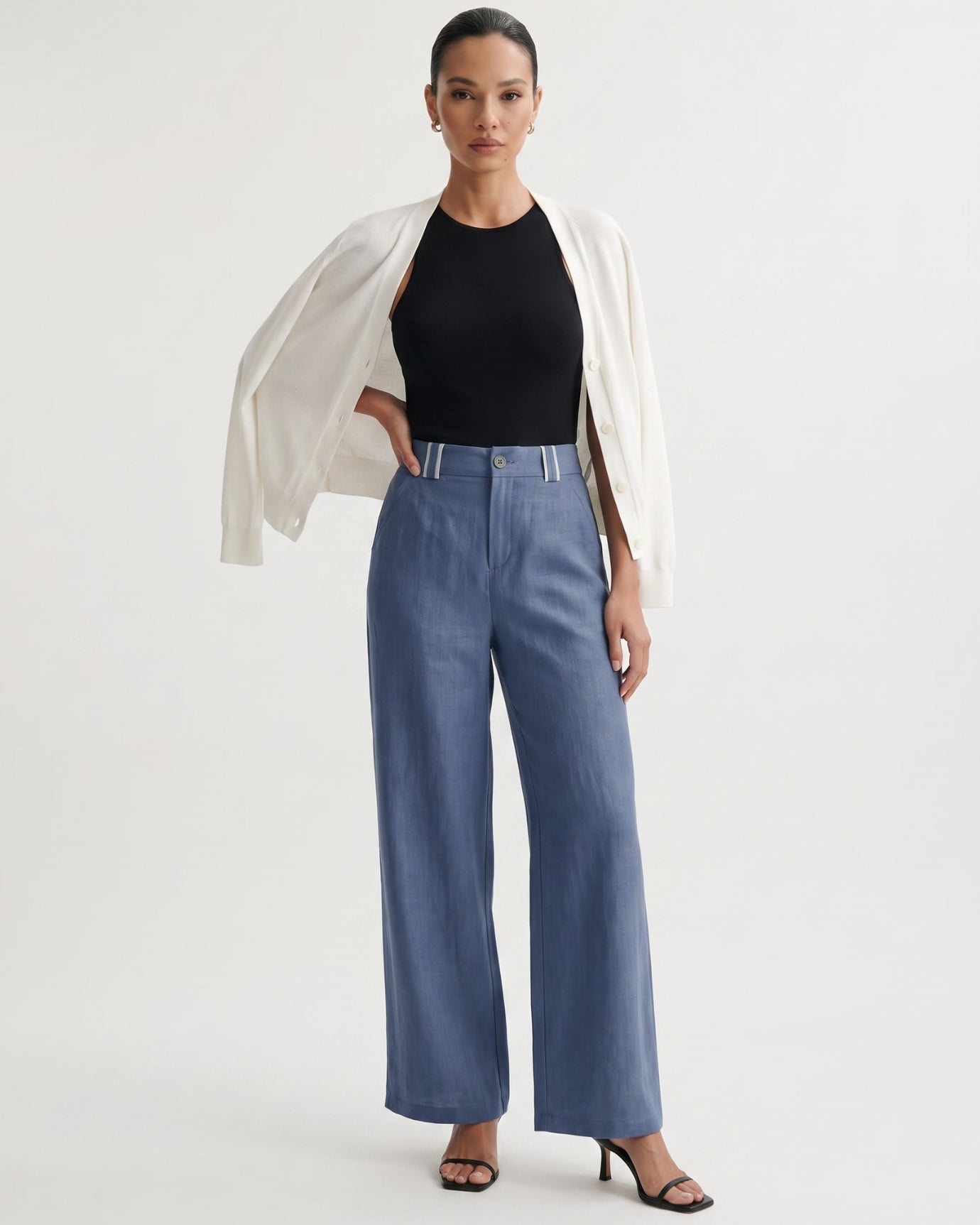 Olivia Leg Linen Pants