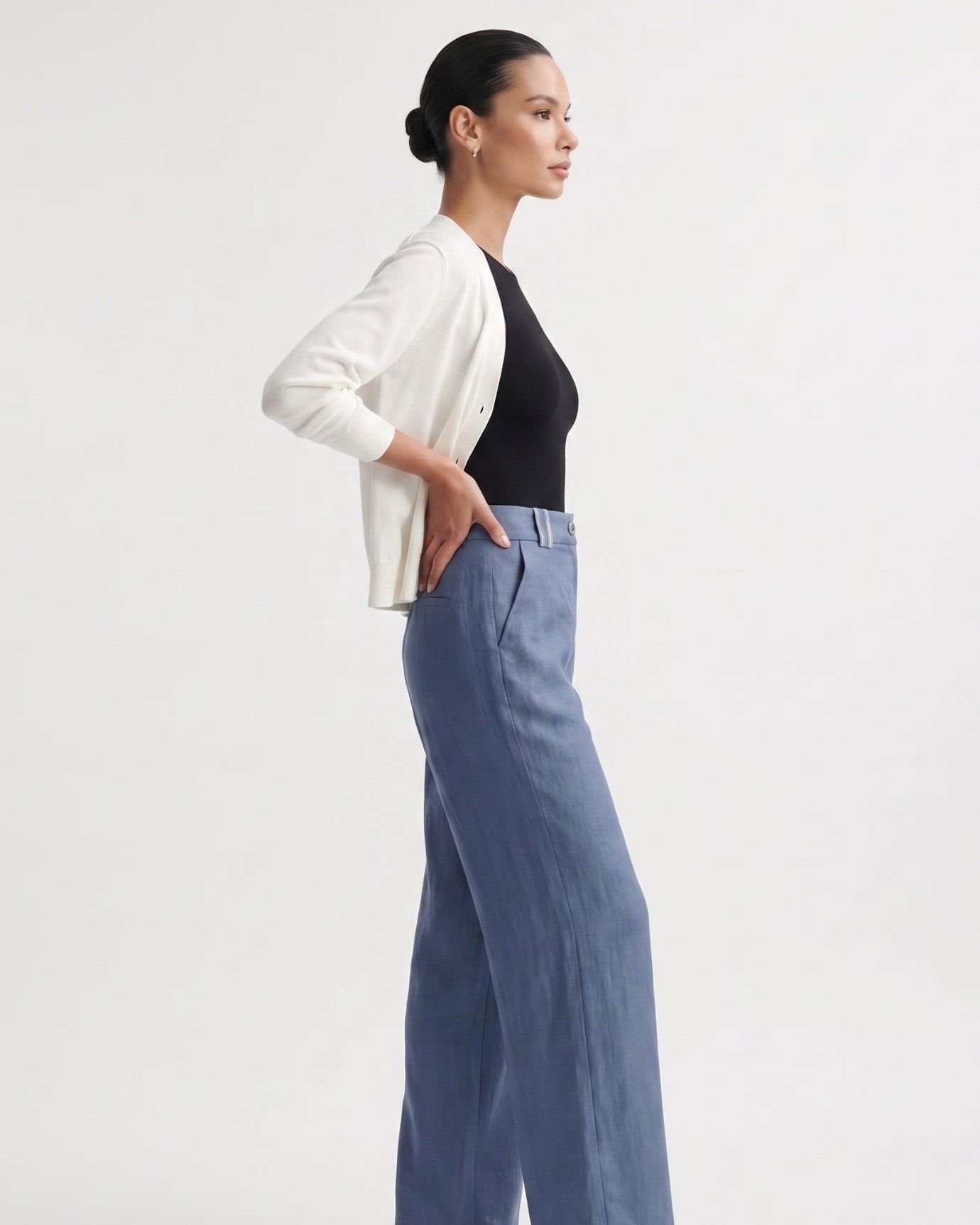 Olivia Leg Linen Pants