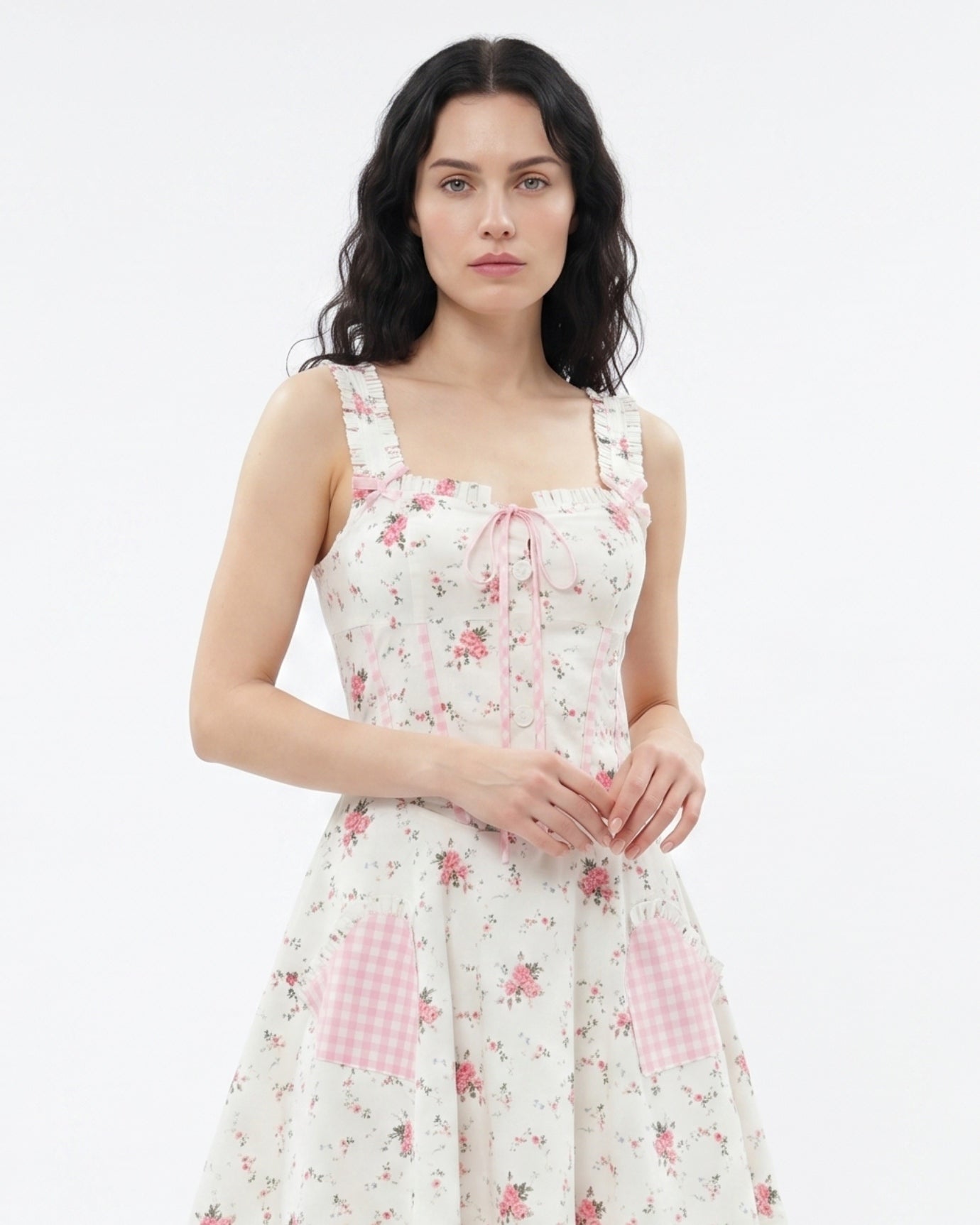 Sweet Floral Mini Dress