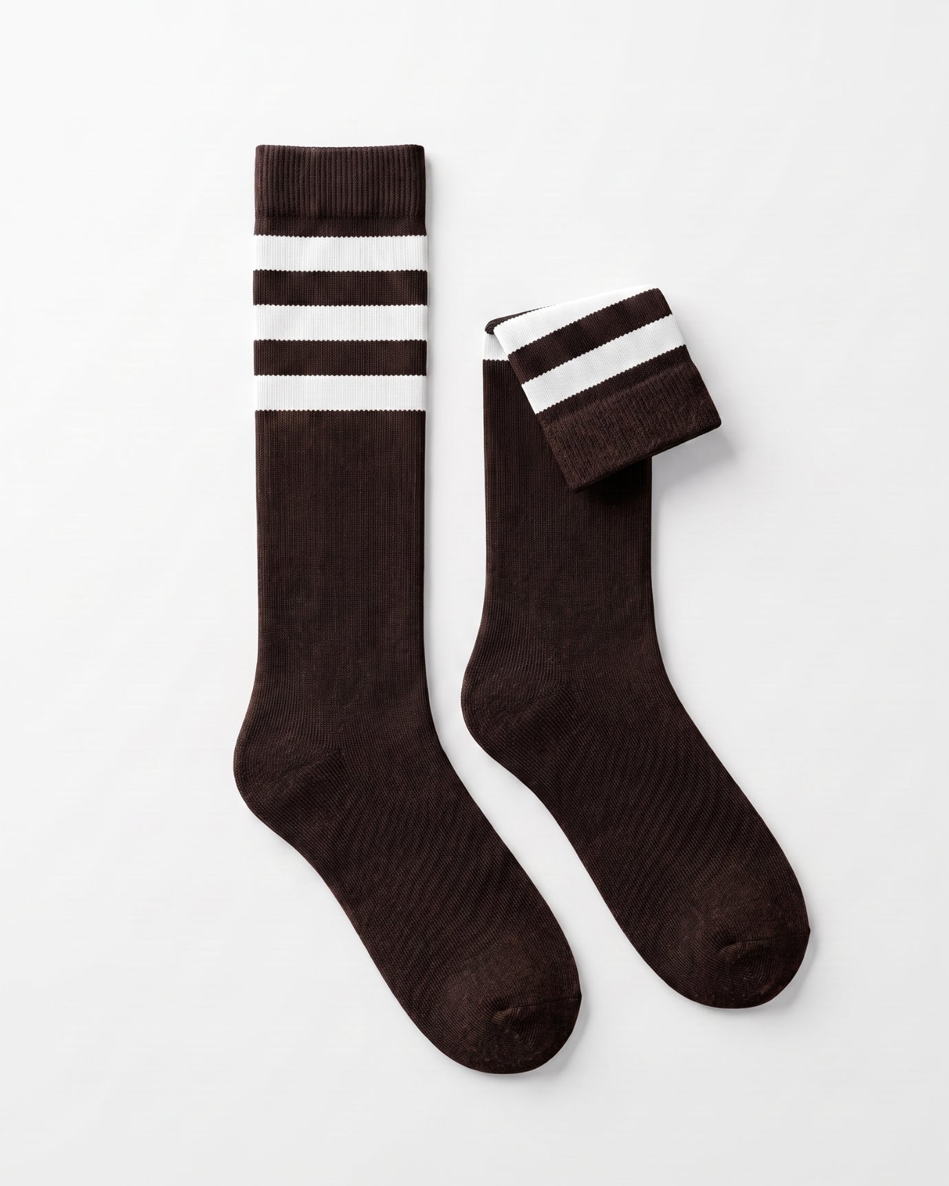 Cashmere Striped Long Socks