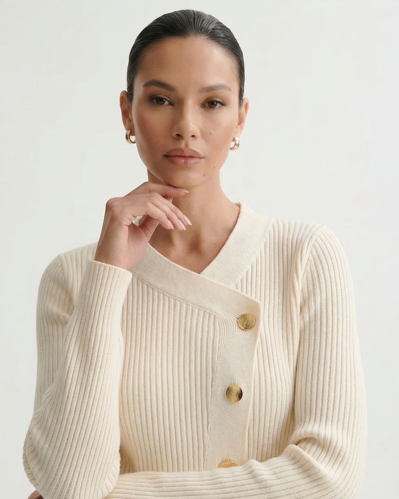 Conjunto de punto Kris – Suéter y falda