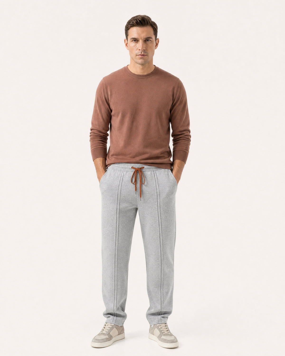 Cashmere Knit Slim-Fit Pants Limited Edition