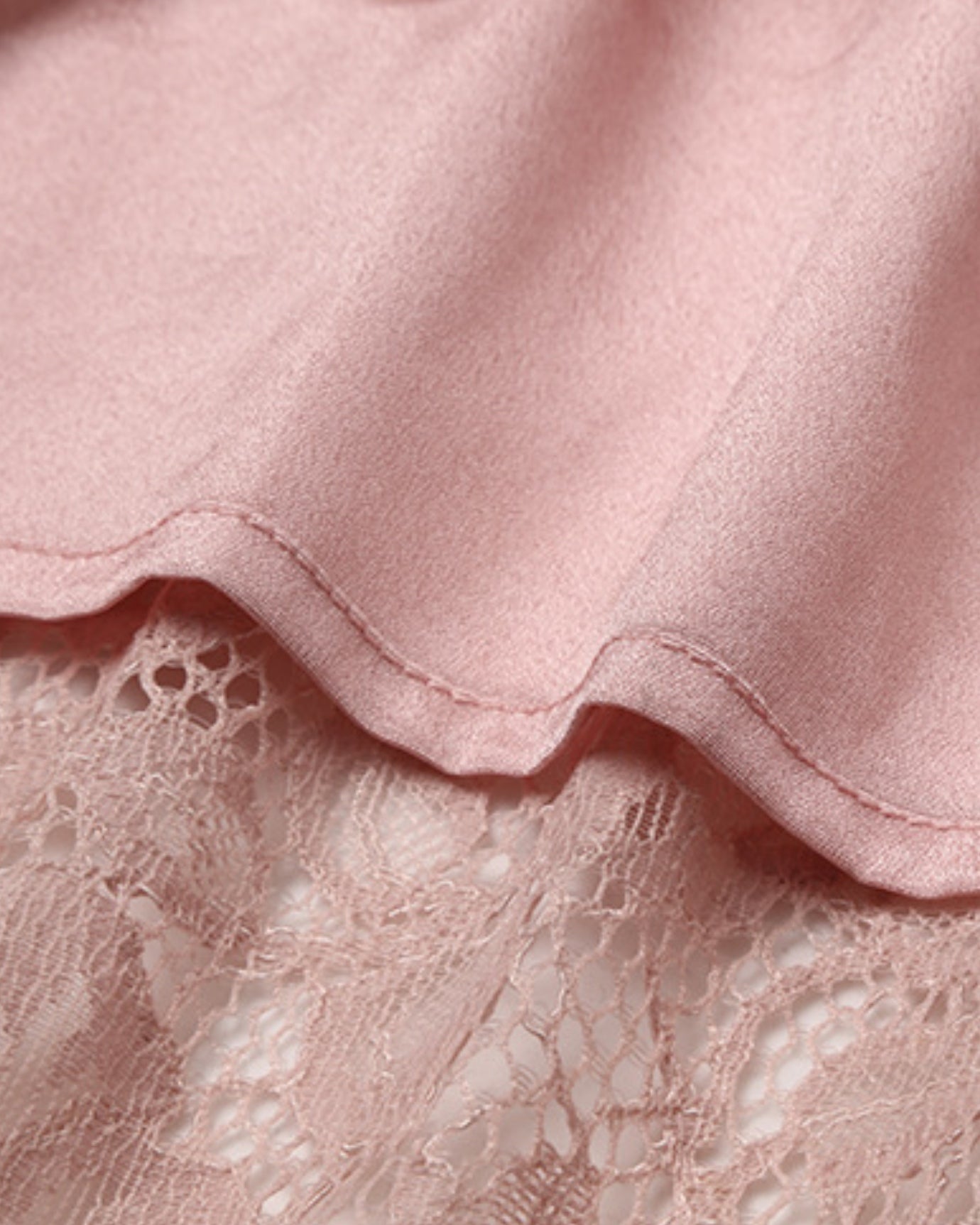 Kiara High-End Lace Pink Dress