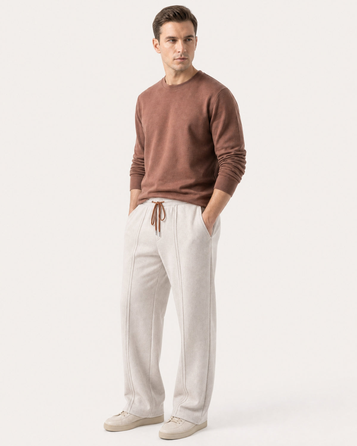 Cashmere Knit Slim-Fit Pants Limited Edition