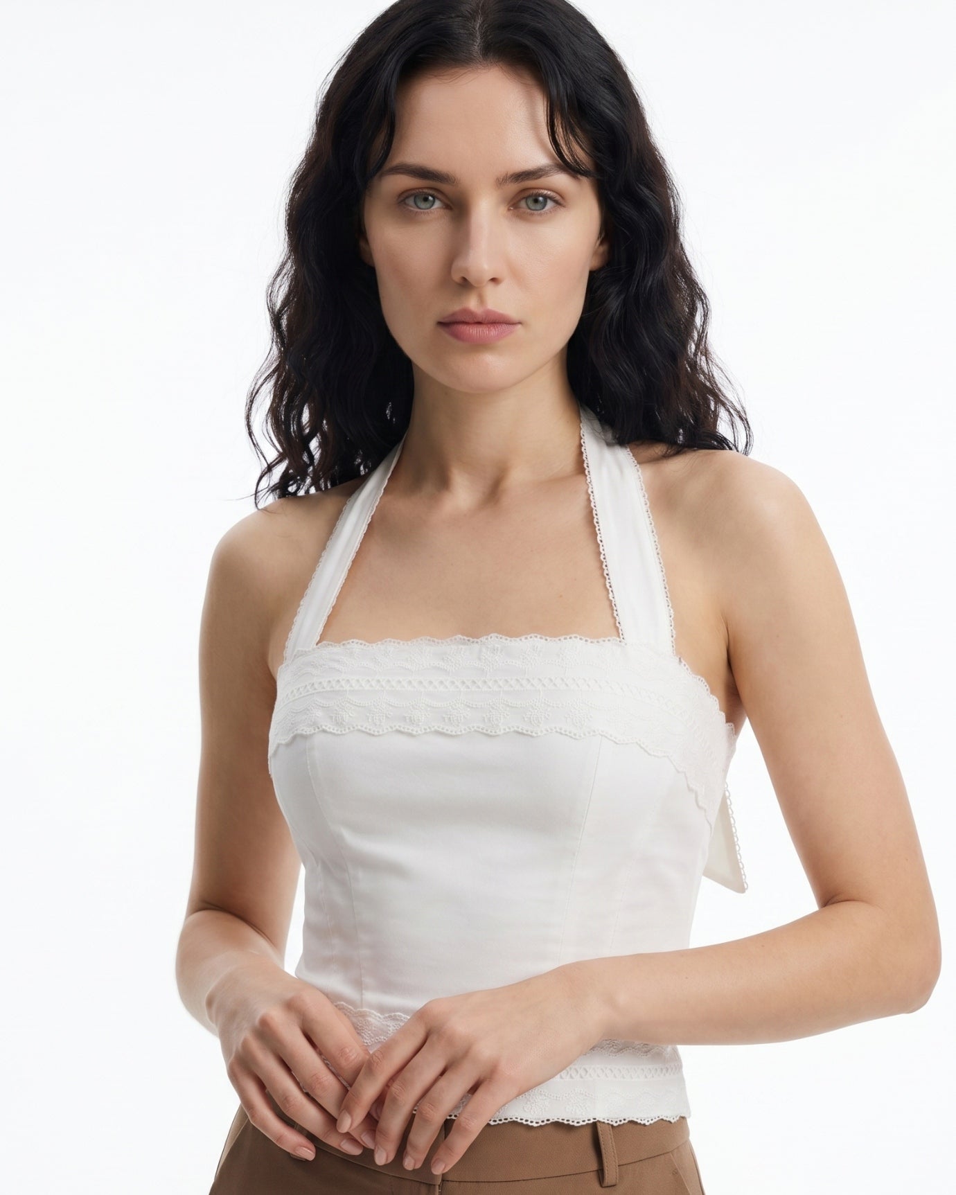 Design Lace Patchwork Top