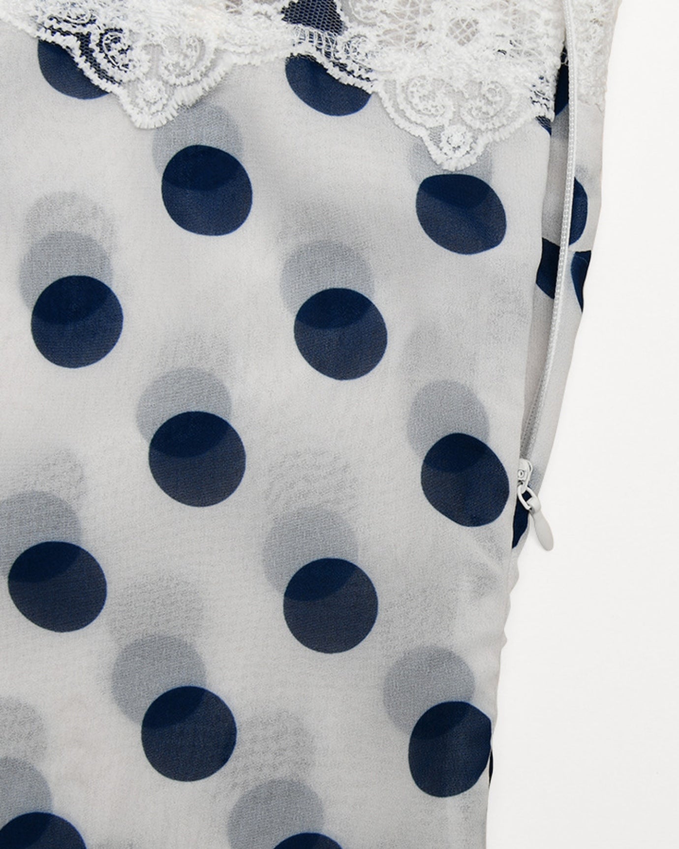 Dreamy Polka Dot Suspender Dress