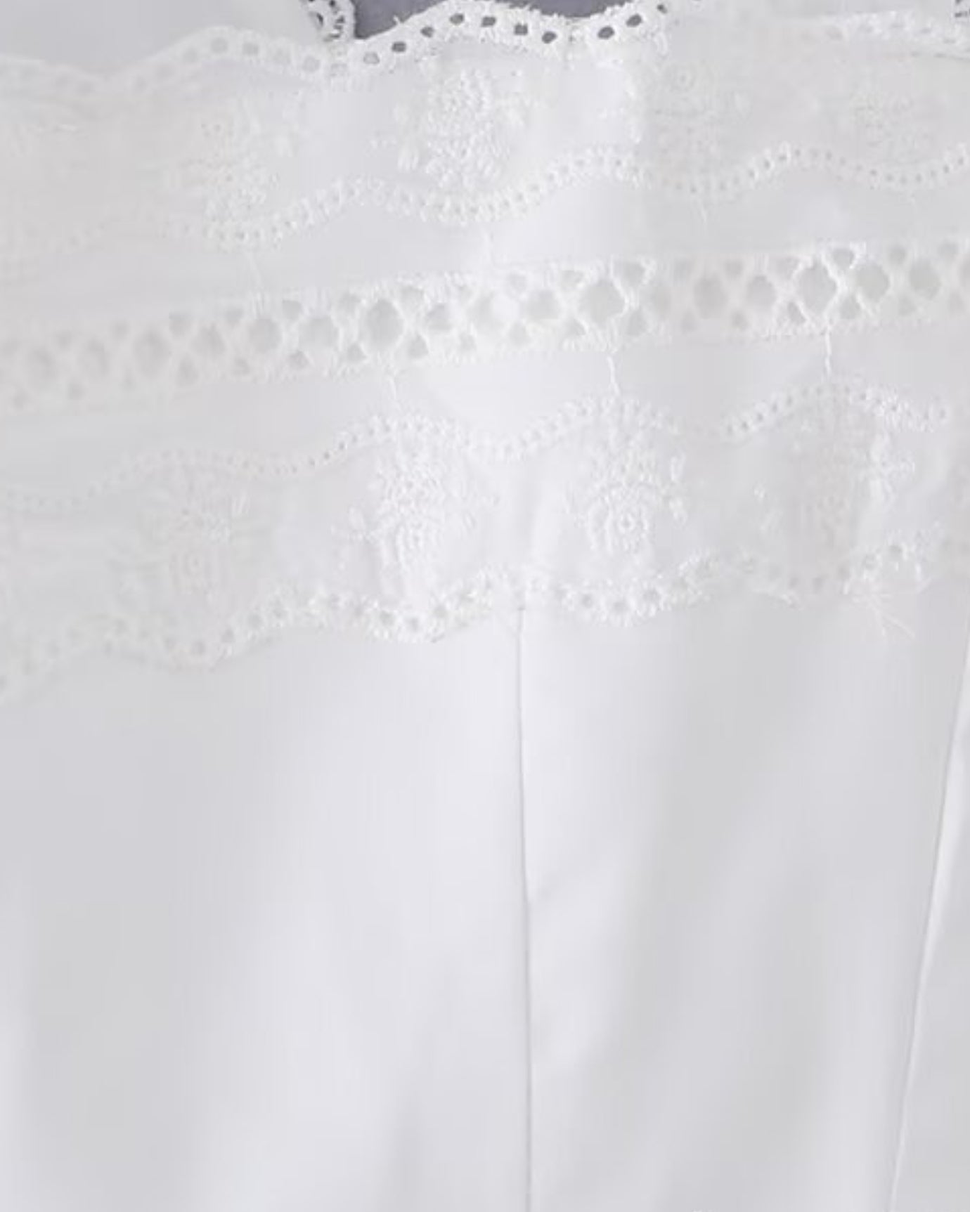 Design Lace Patchwork Top
