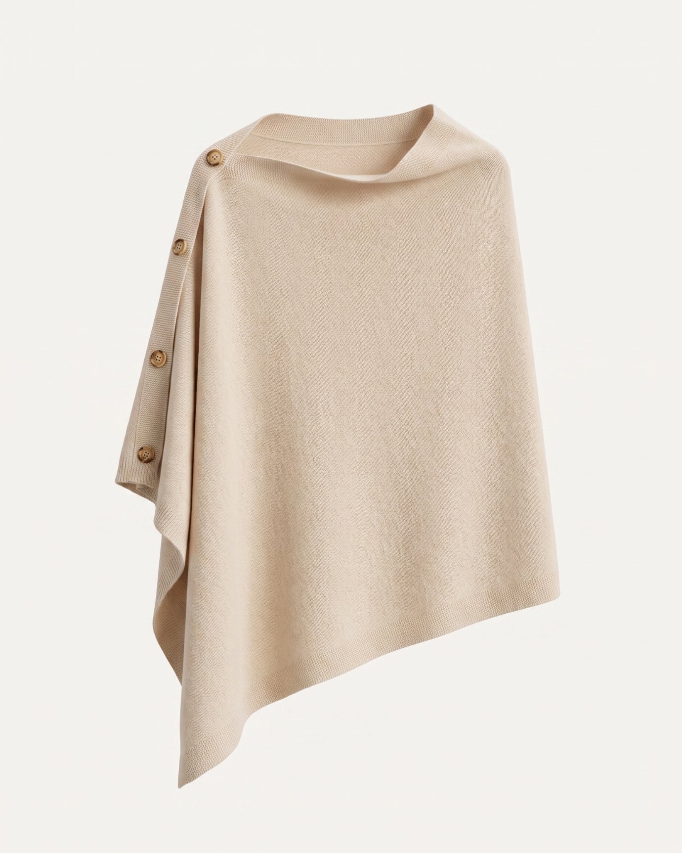Kiara Cashmere Knit Triangle Shawl