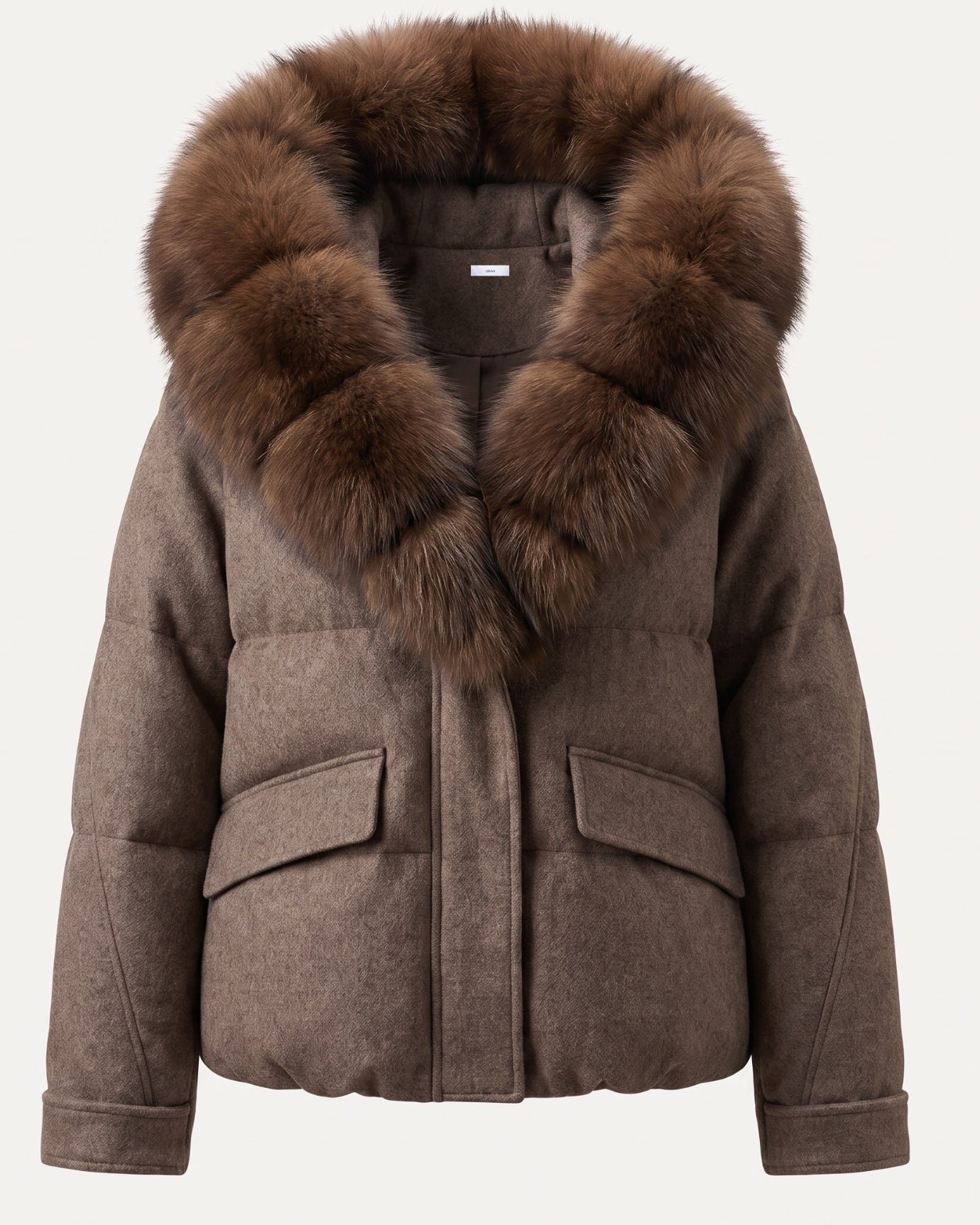 Down Jacket Fox Fur Collar Thick Insulated Parka