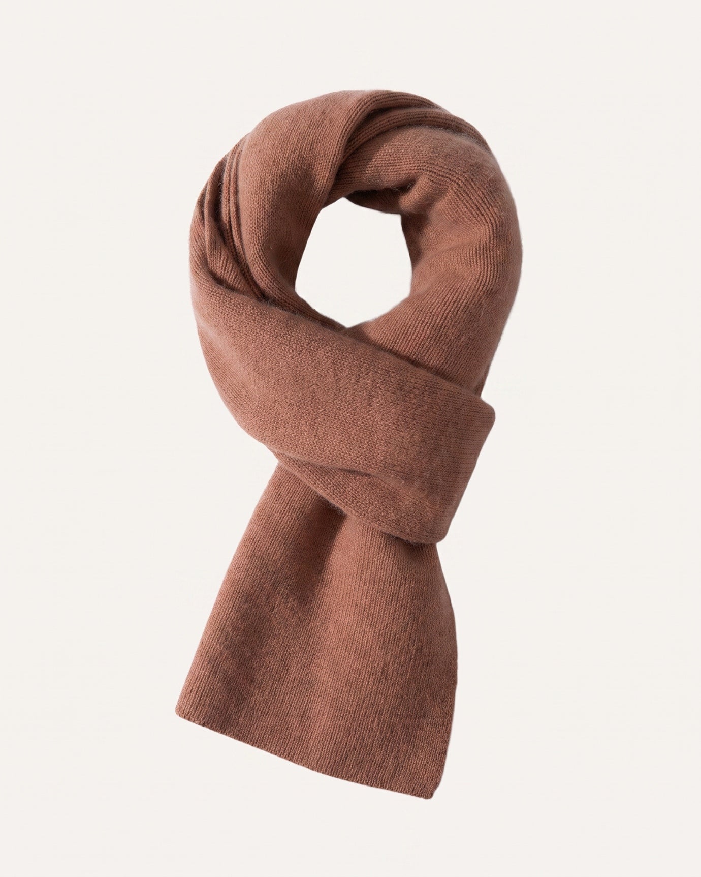 NY Cashmere Scarf Knitted