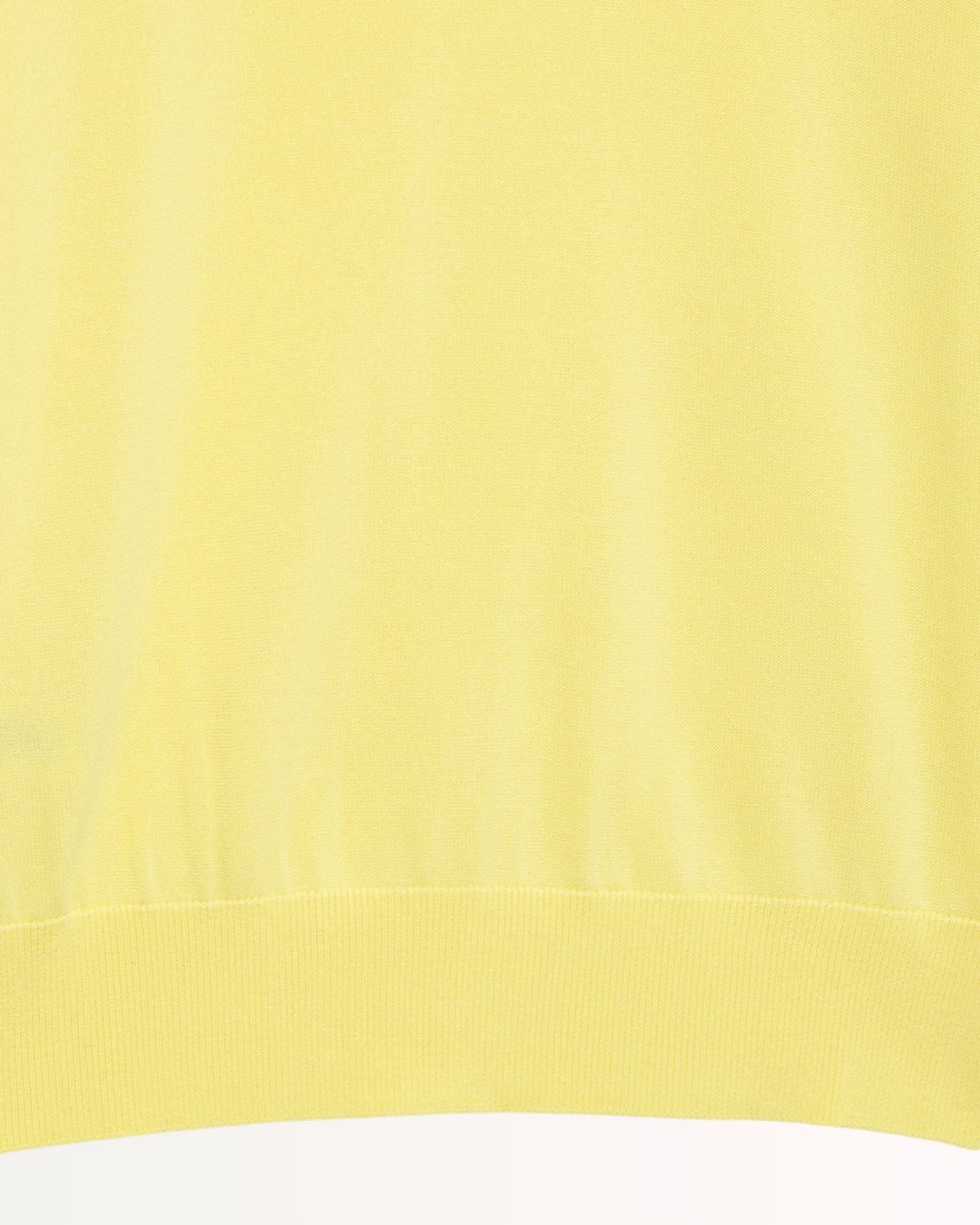 Vibrant yellow polo shirt ideal for casual outings