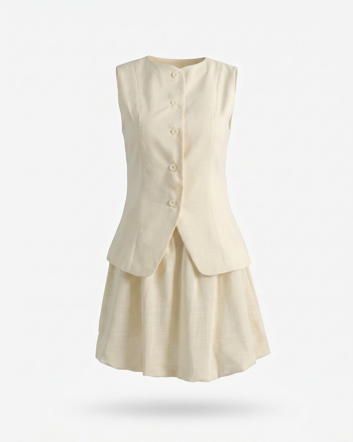 Frenchie Vest and Skirt Set