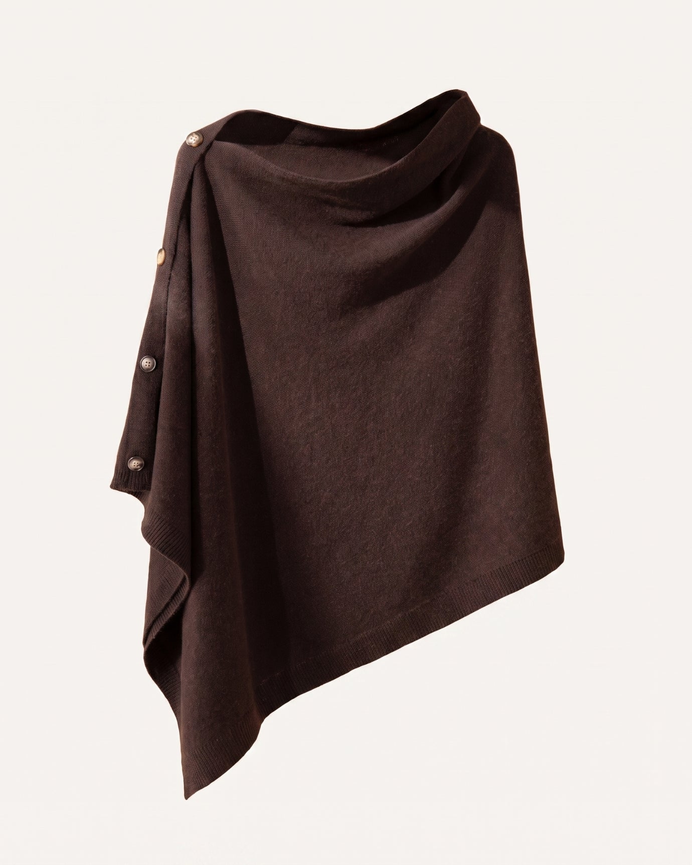 Kiara Cashmere Knit Triangle Shawl
