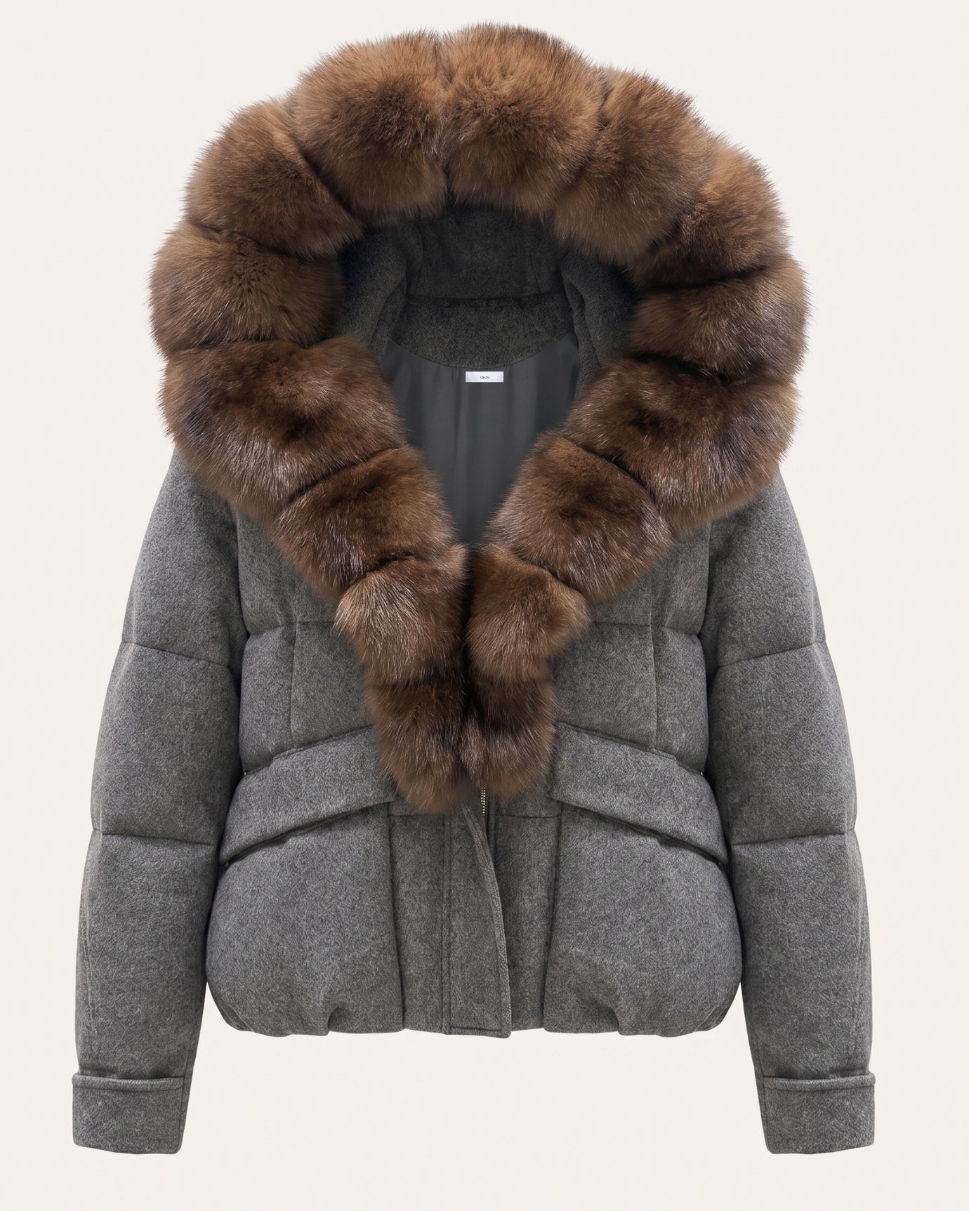 Down Jacket Fox Fur Collar Thick Insulated Parka