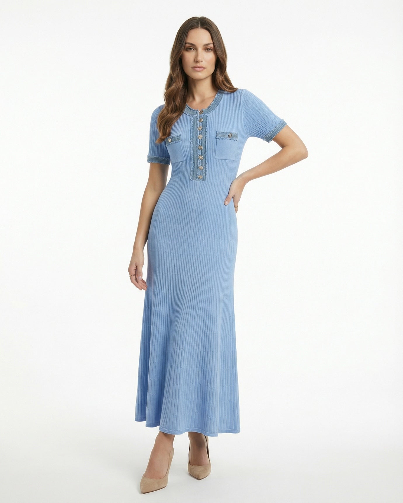 Lovau High End Strickkleid