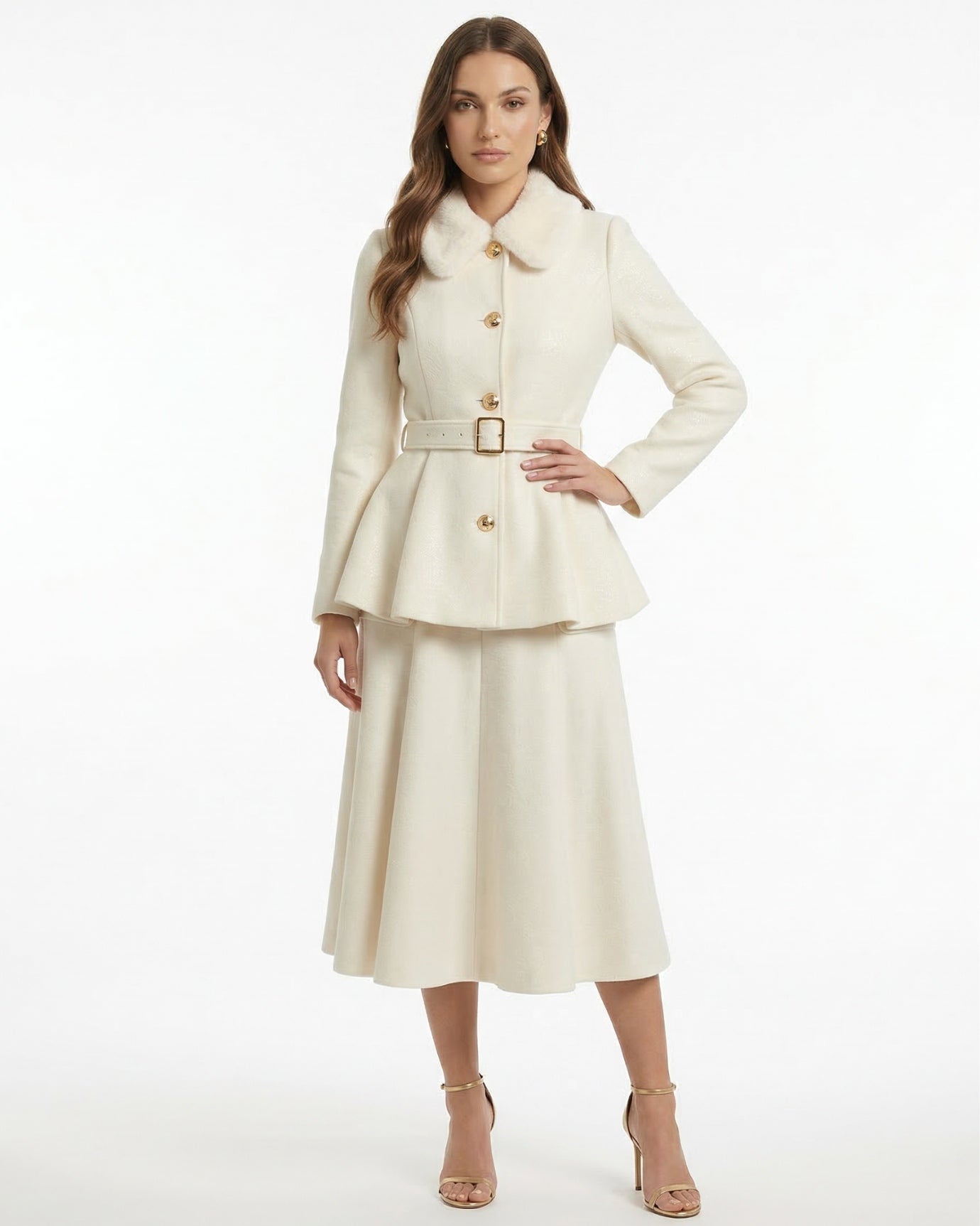 Penelope Set High End Jacket & Half Skirt