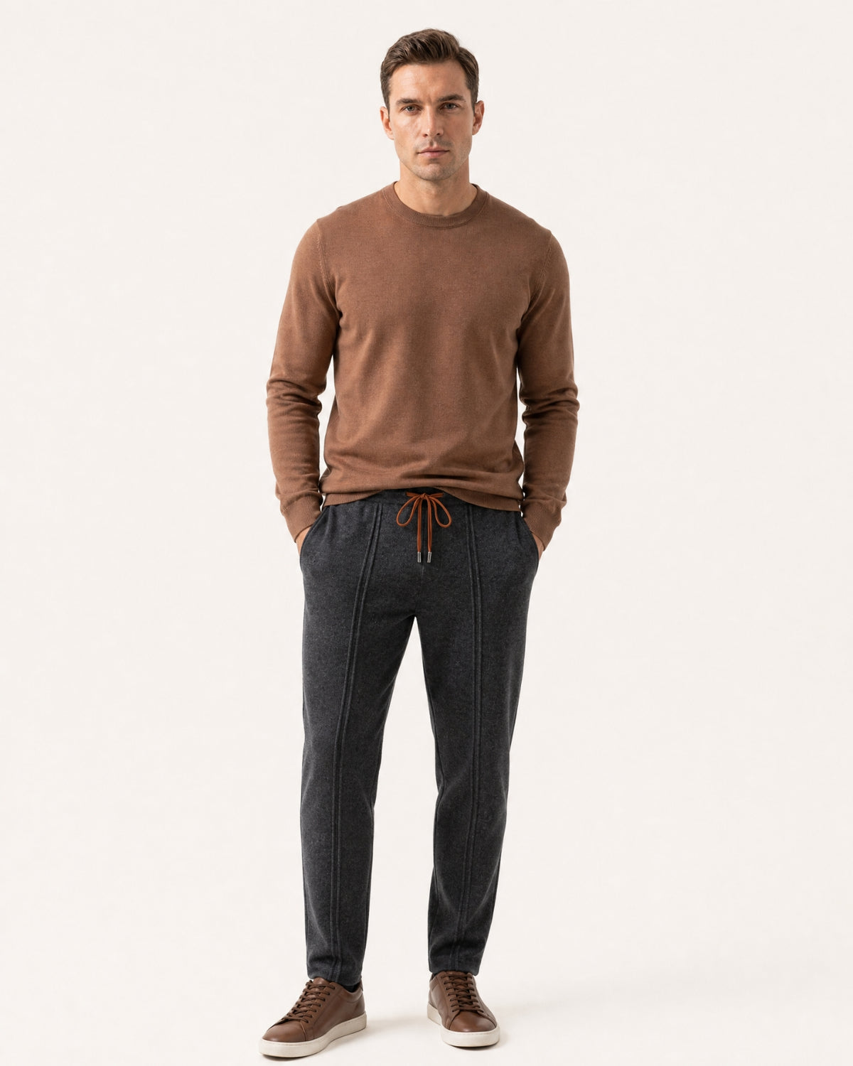 Cashmere Knit Slim-Fit Pants Limited Edition