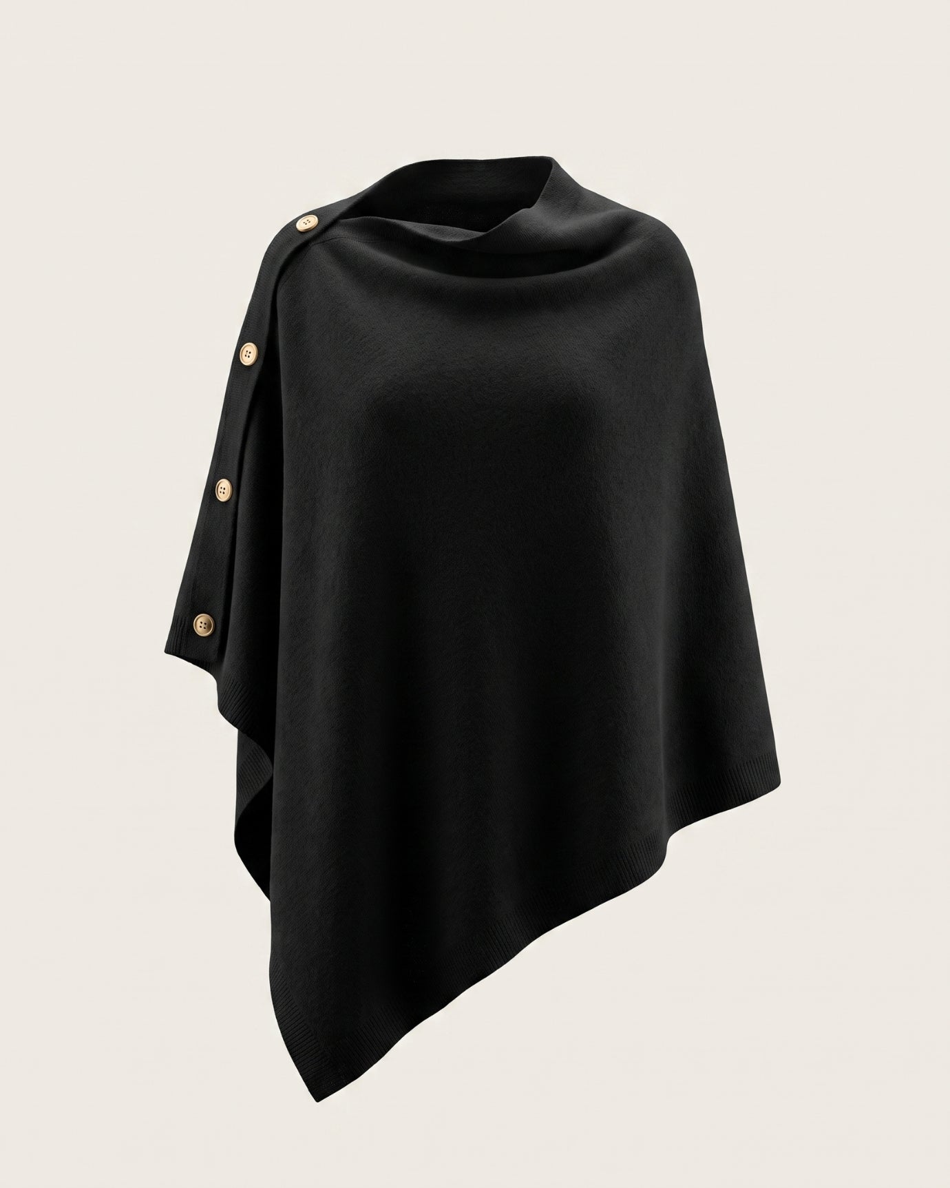 Kiara Cashmere Knit Triangle Shawl