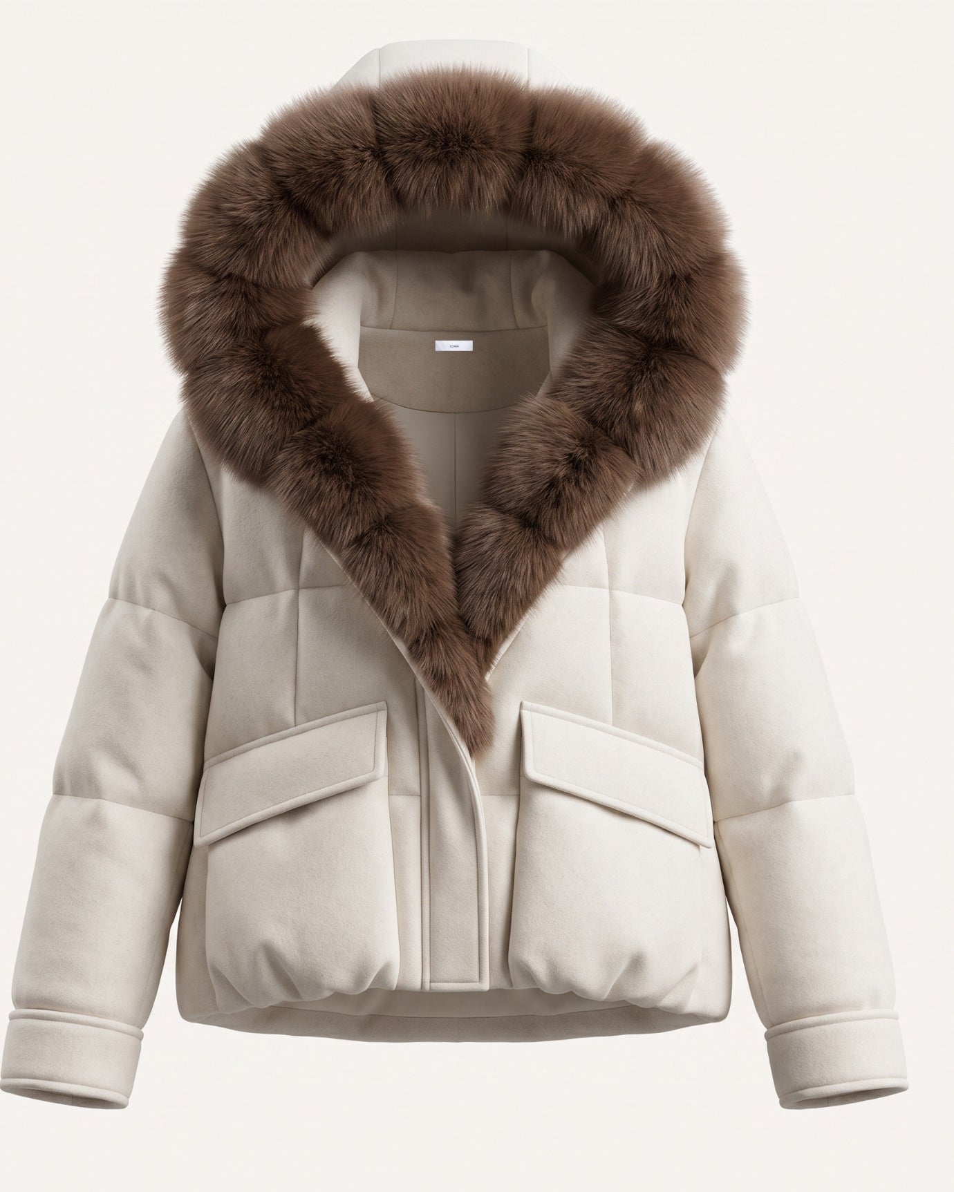 Down Jacket Fox Fur Collar Thick Insulated Parka