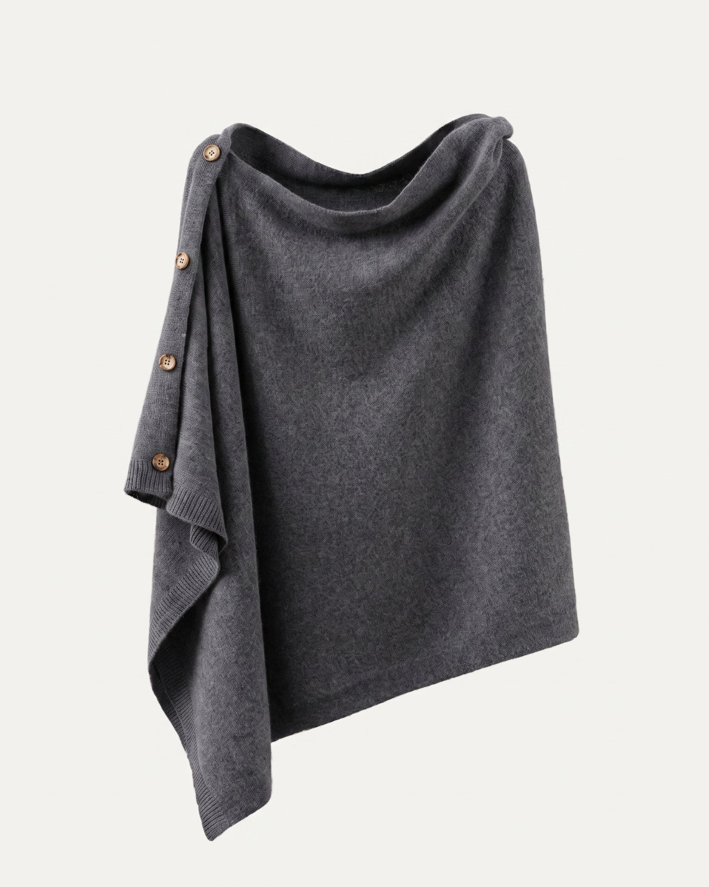 Kiara Cashmere Knit Triangle Shawl