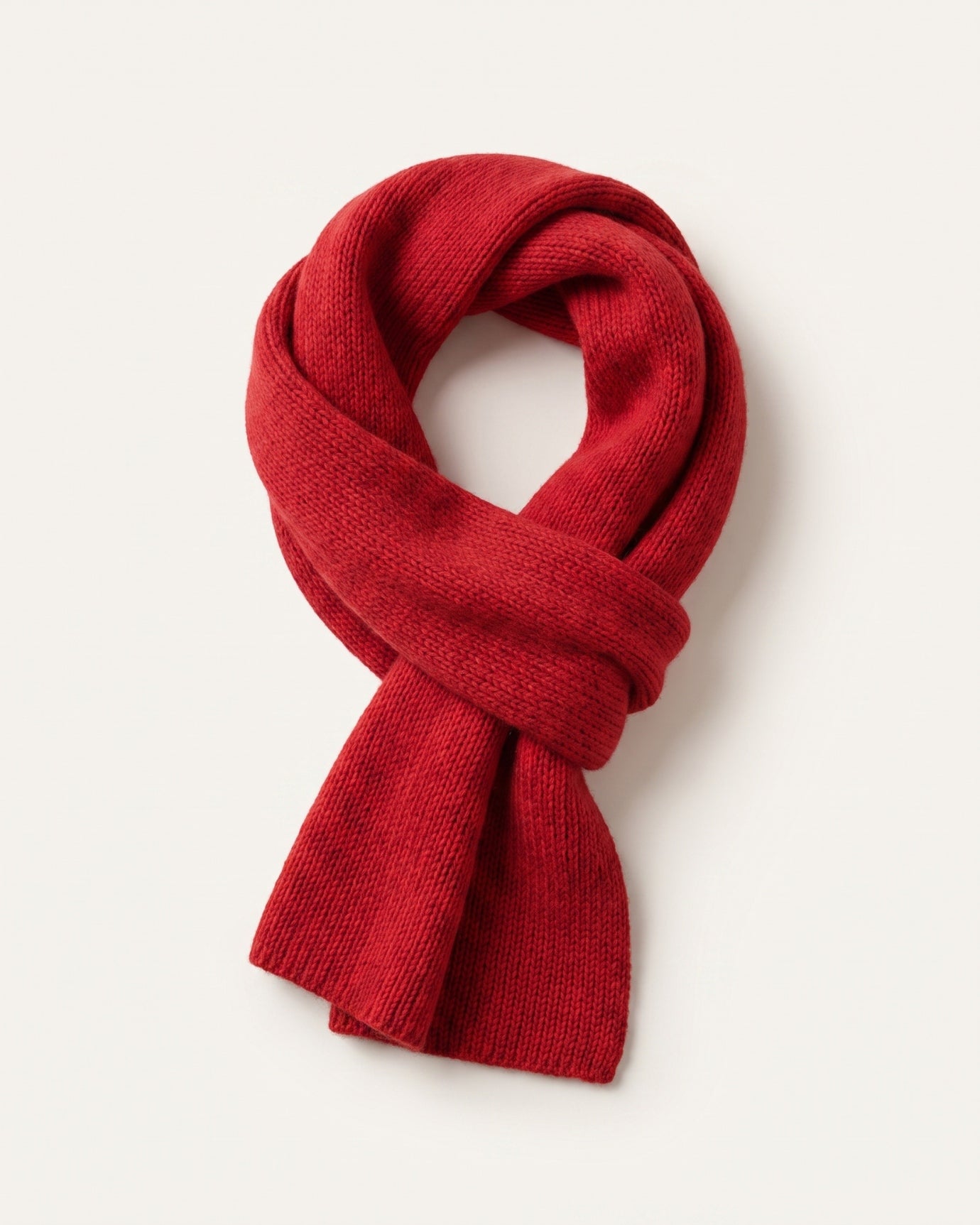 NY Cashmere Scarf Knitted