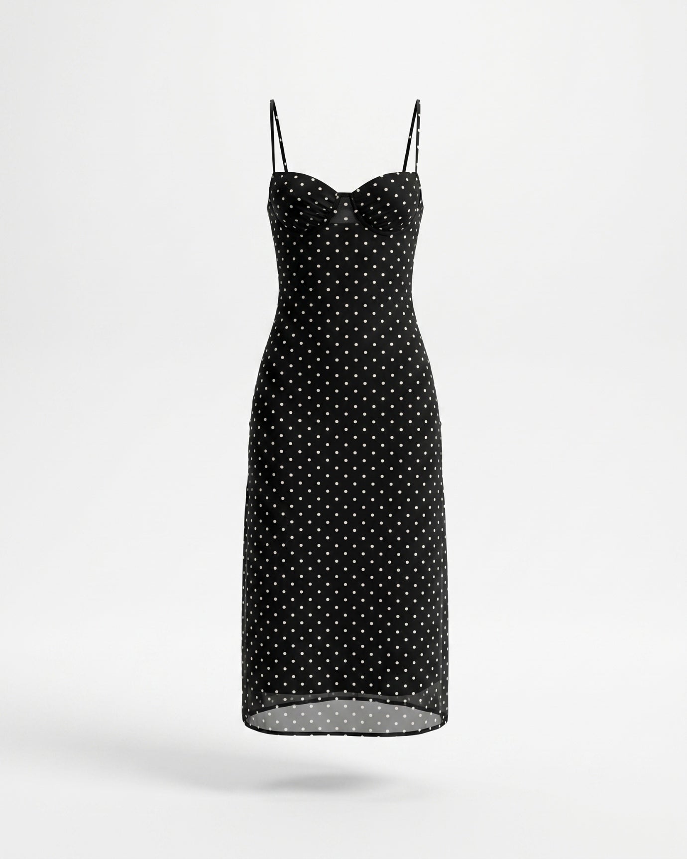 Polka Dot Midi Dress