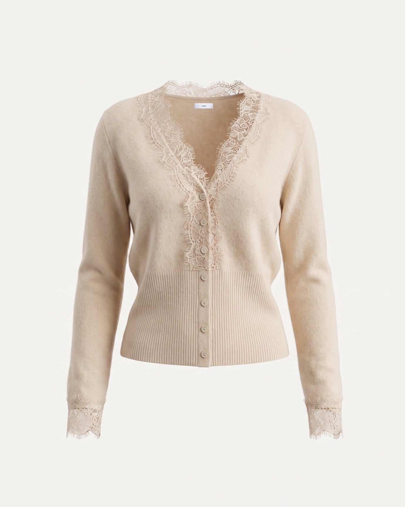 Rihanna Lace Cashmere Cardigan