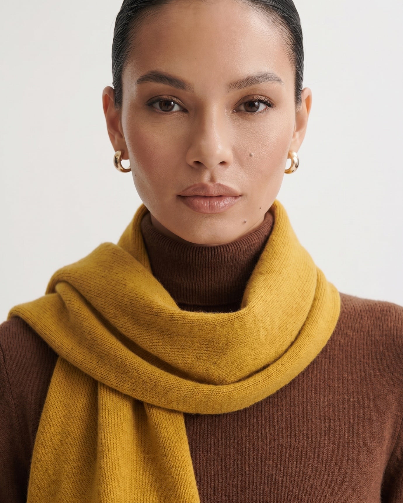 NY Cashmere Scarfs Knitted