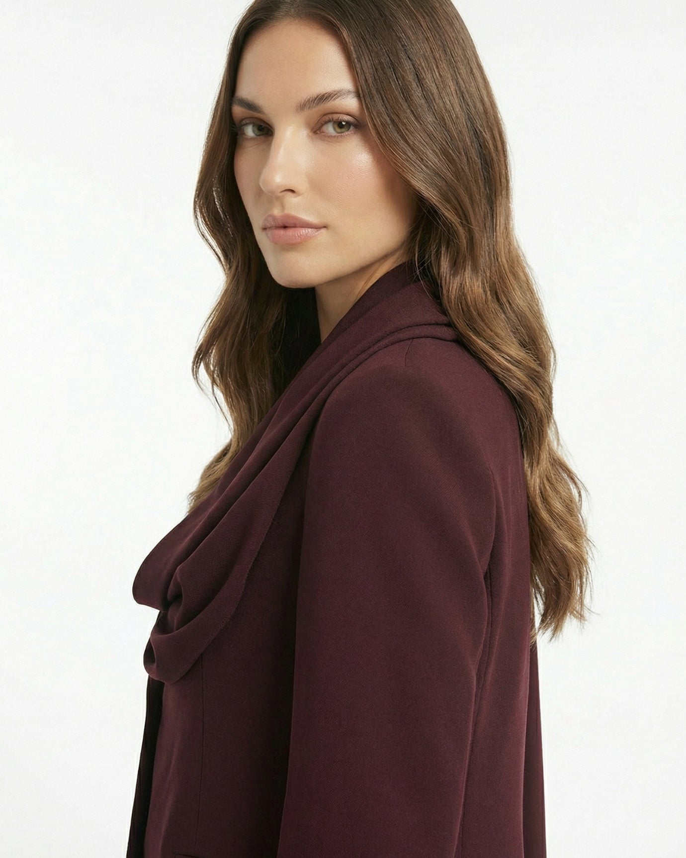 Suit Jacket Cut-out Scarces Blazer Woman